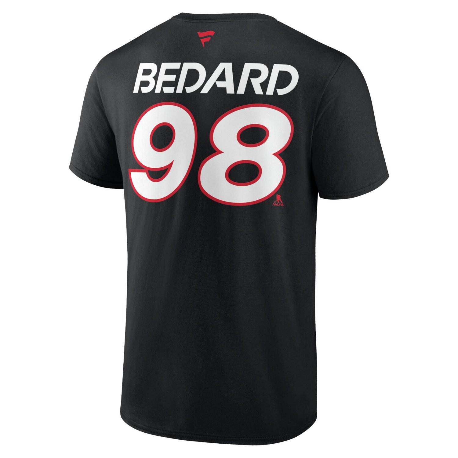 Fanatics Connor Bedard Chicago hawks Authentic Pro Prime Name  Number T-Shirt                                                    - view number 3