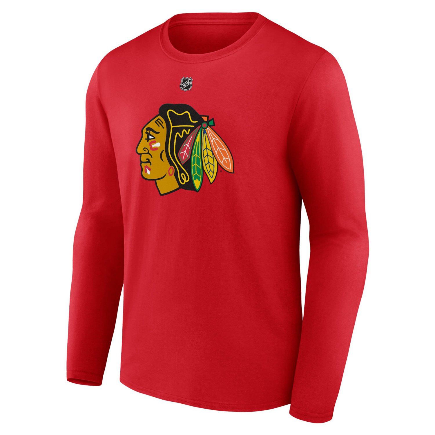 Fanatics Connor Bedard Chicago hawks Authentic Stack Name  Number Long Sleeve T-Shirt                                            - view number 2