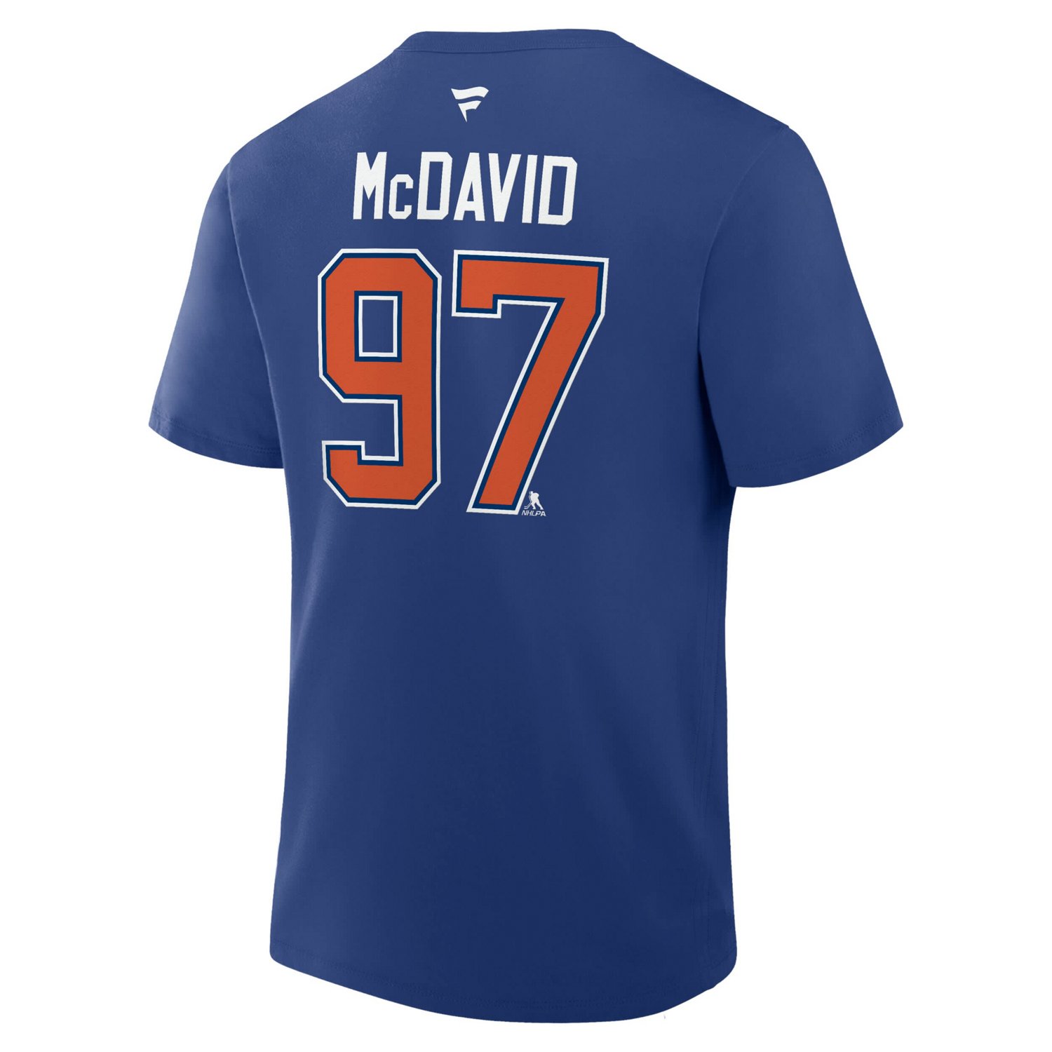 Fanatics Connor McDavid Edmonton Oilers Authentic Stack Name  Number T-Shirt - view number 3
