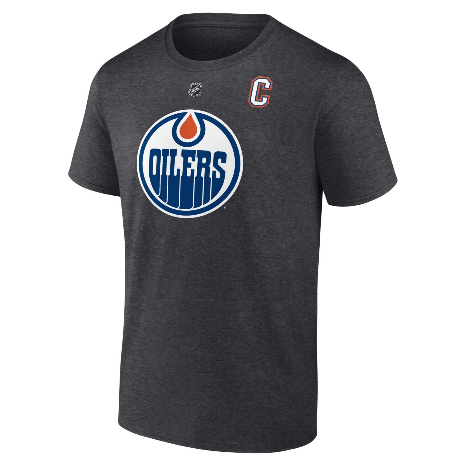 Fanatics Connor McDavid Edmonton Oilers Authentic Stack Name  Number T-Shirt - view number 2
