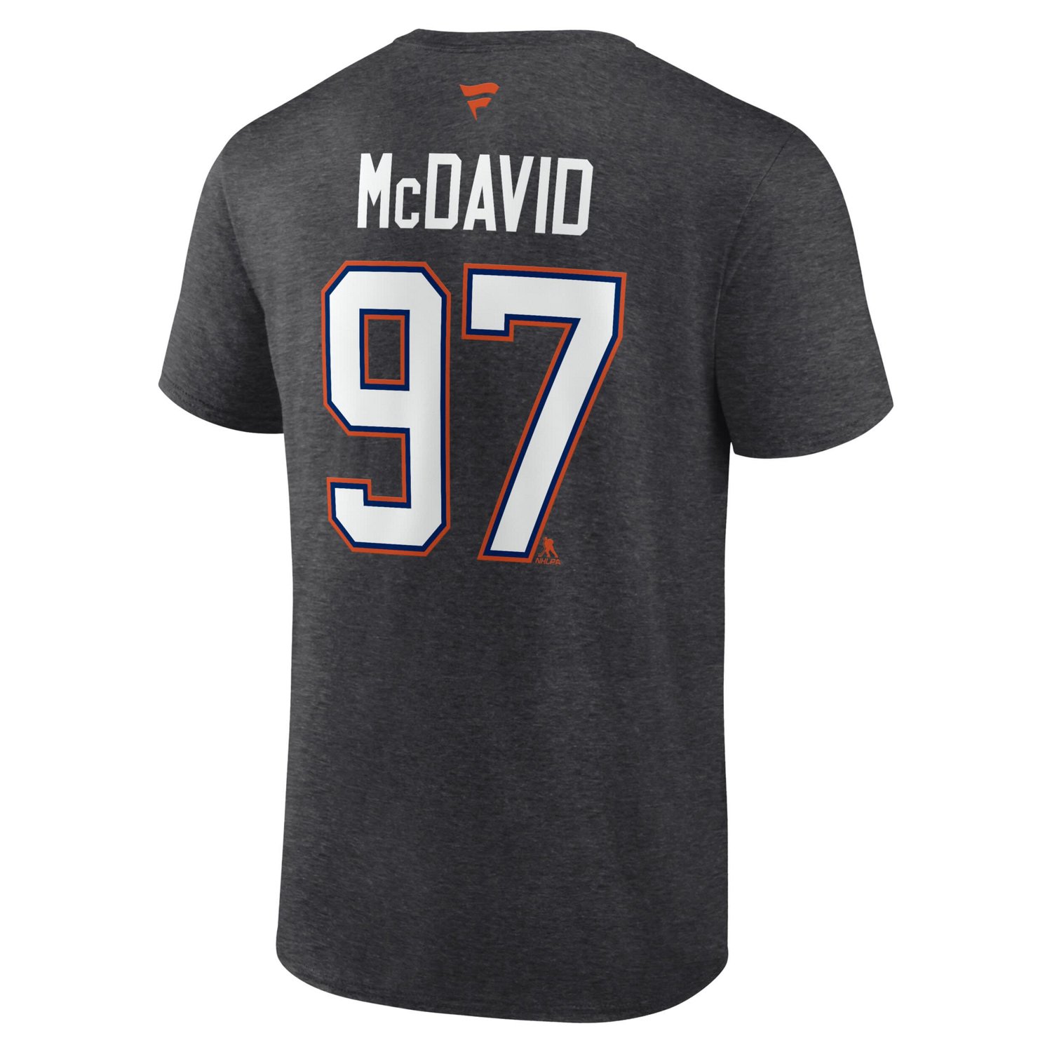 Fanatics Connor McDavid Edmonton Oilers Authentic Stack Name  Number T-Shirt - view number 3