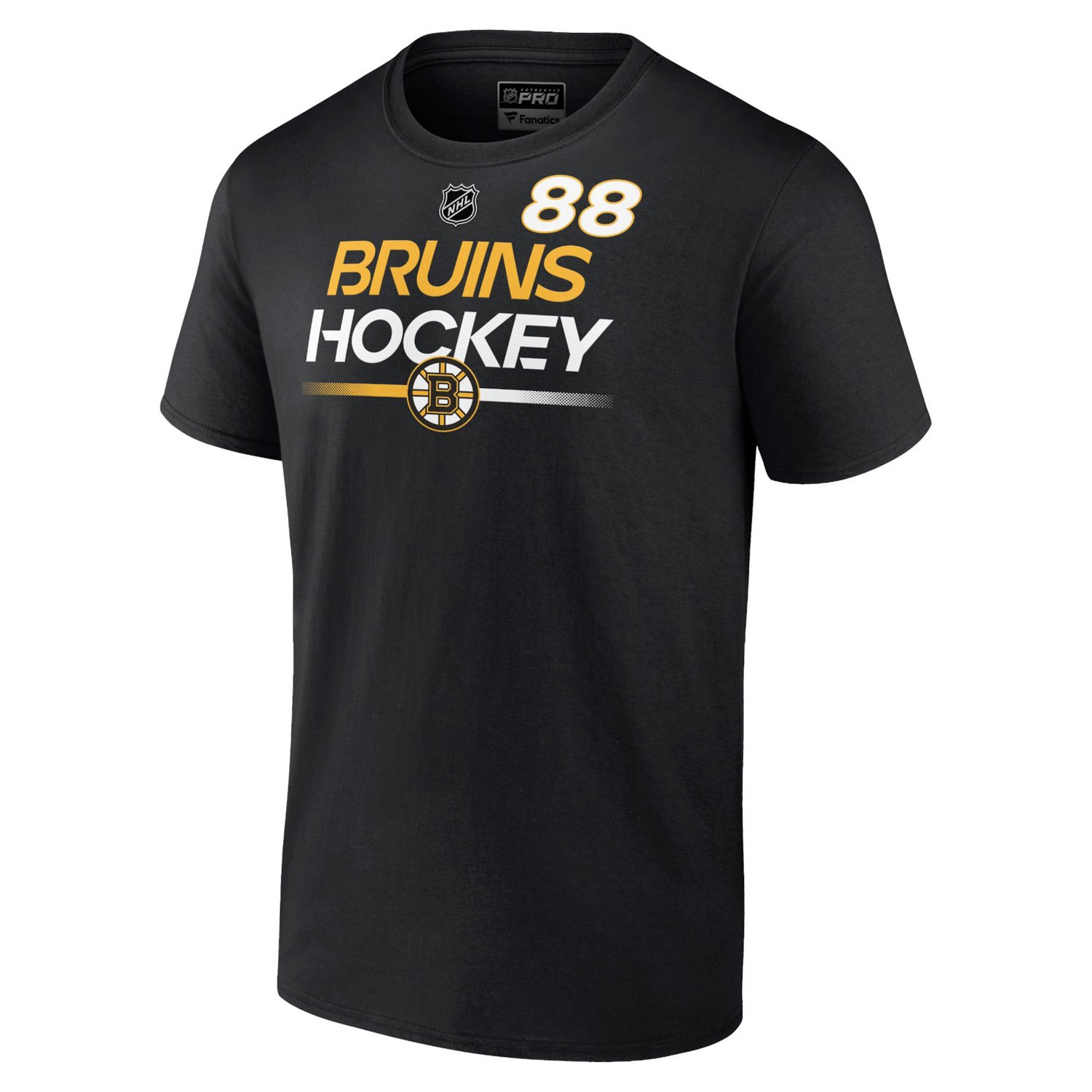 Fanatics David Pastrnak Boston Bruins Authentic Pro Prime Name  Number T-Shirt