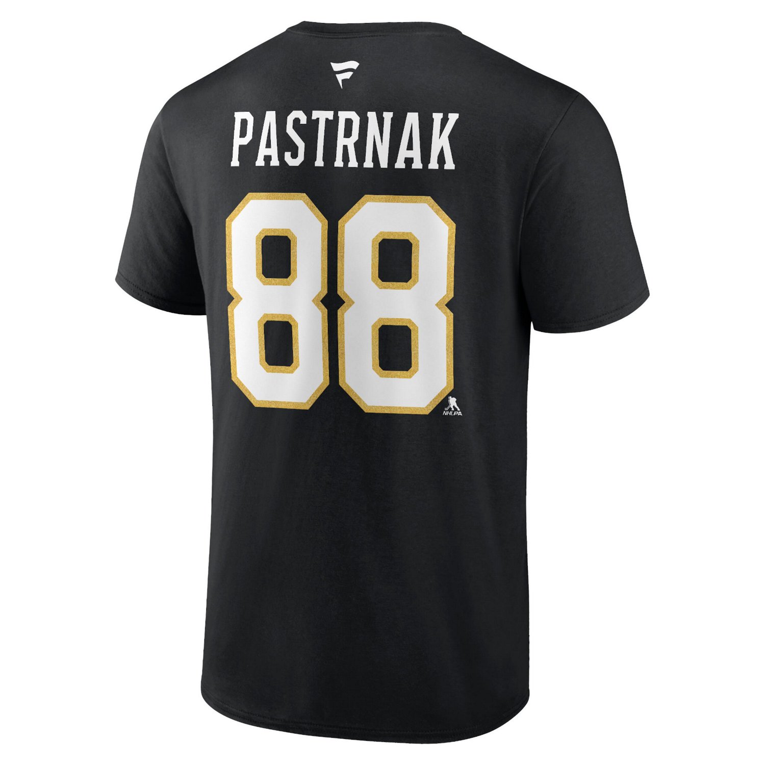 Fanatics David Pastrnak Boston Bruins Authentic Stack Name  Number T-Shirt