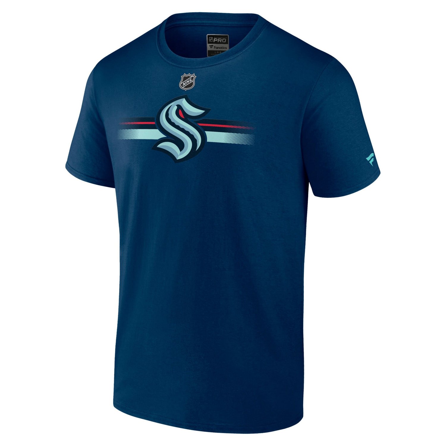 Fanatics Deep Sea Seattle Kraken Authentic Pro Secondary T-Shirt - view number 2