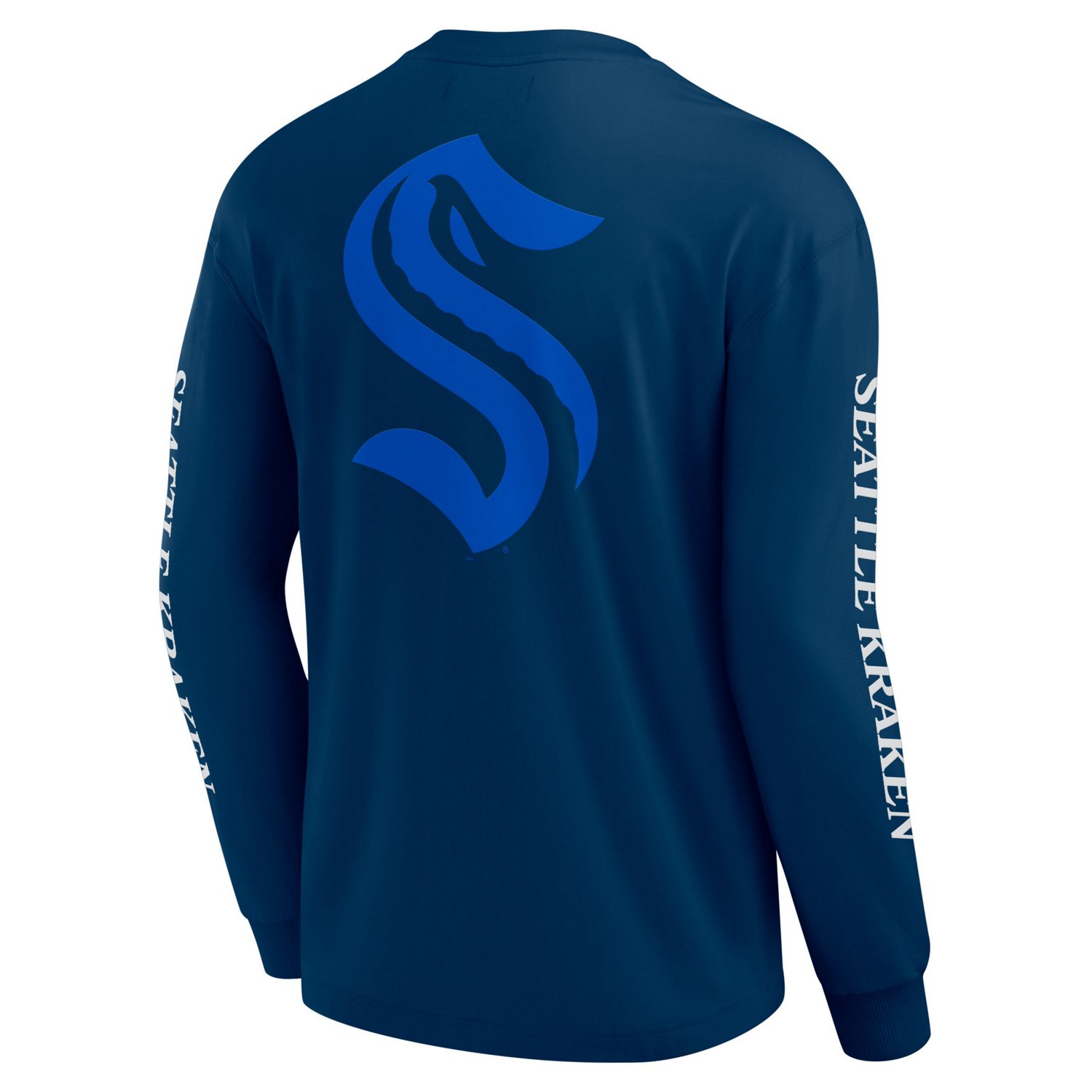Fanatics Deep Sea Seattle Kraken Elements Strive Long Sleeve T-Shirt - view number 3