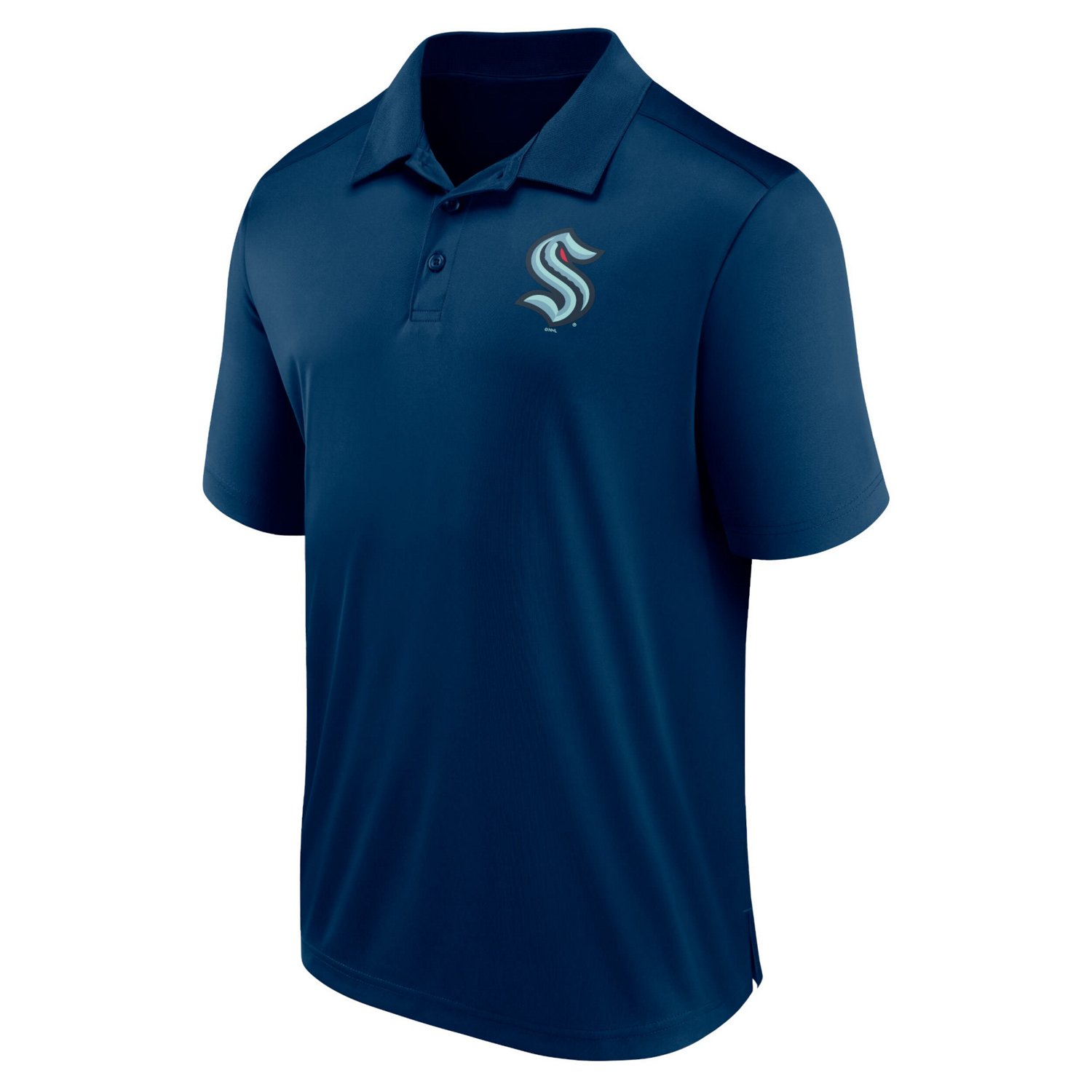 Fanatics Deep Sea Seattle Kraken Left Side Block Polo - view number 2