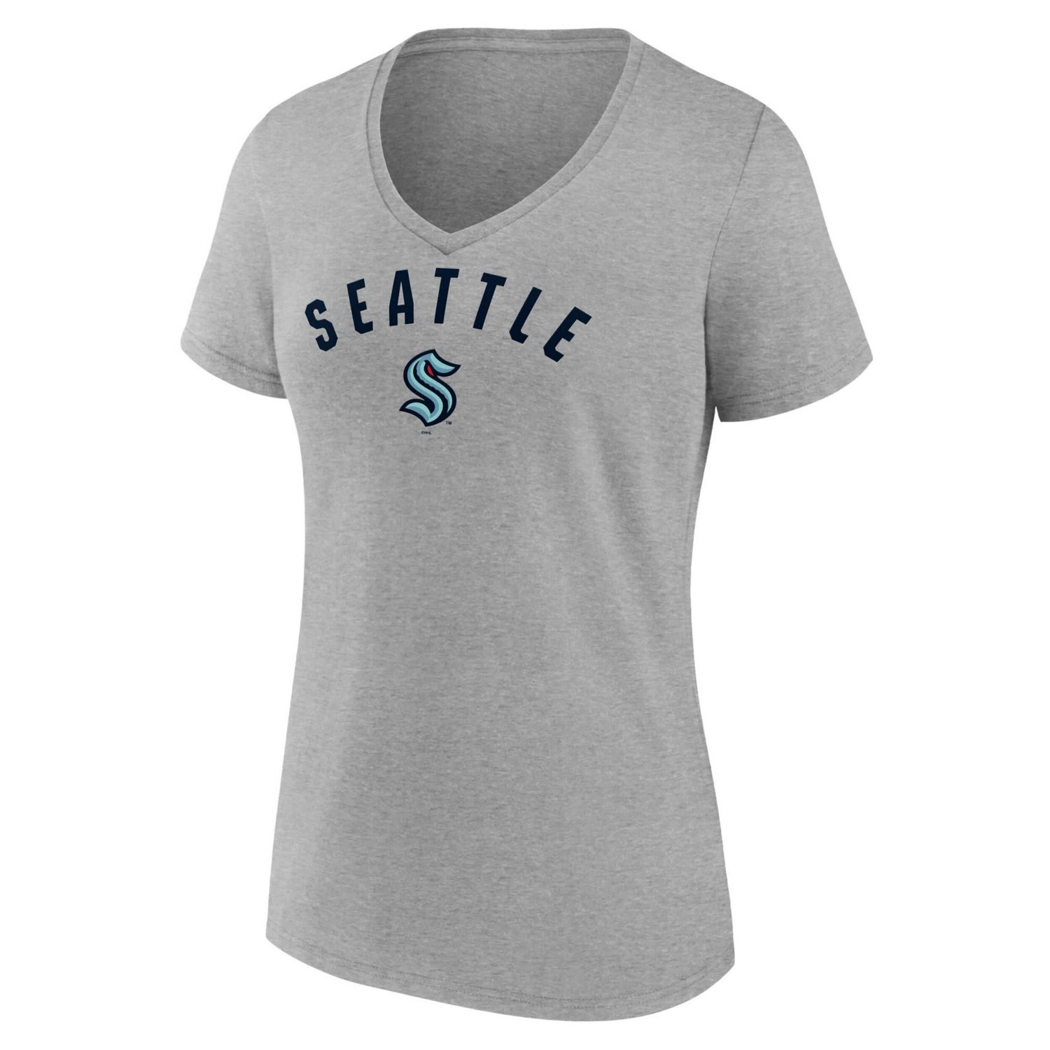 Fanatics Deep Sea Seattle Kraken V-Neck T-Shirt - view number 2