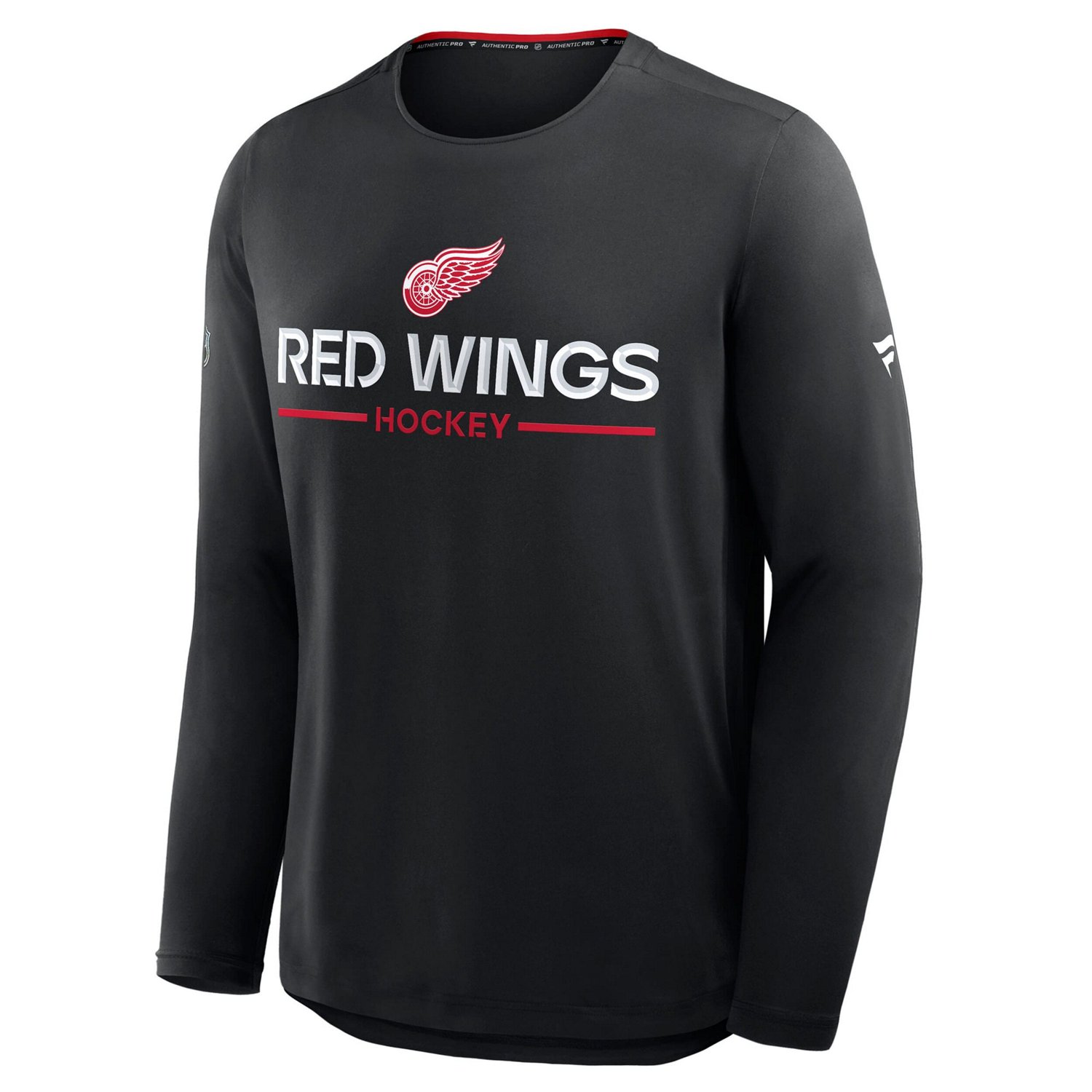 Fanatics Detroit Red Wings Authentic Pro Rink Tech Long Sleeve T-Shirt - view number 4