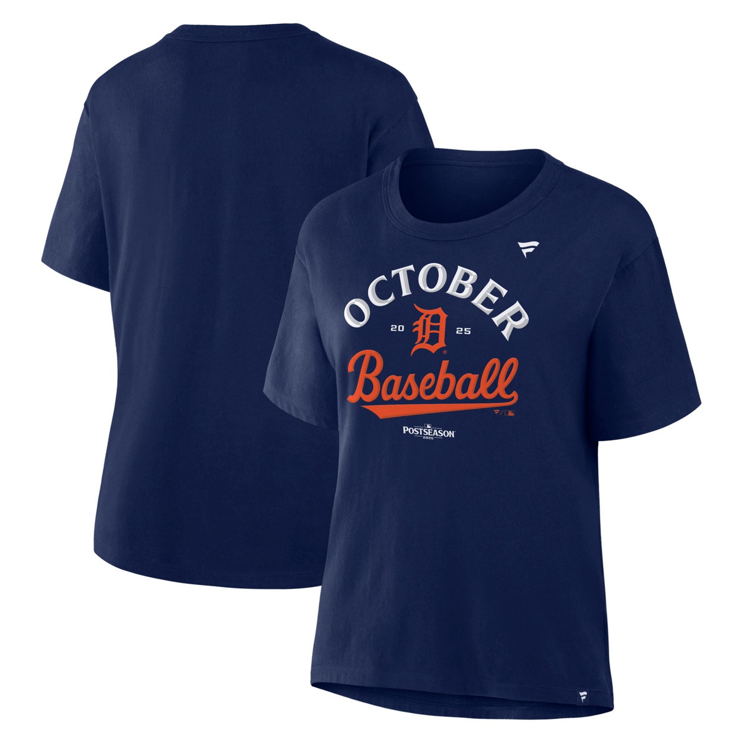 Fanatics Detroit Tigers 2025 MLB Postseason Locker Room T-Shirt - view number 1