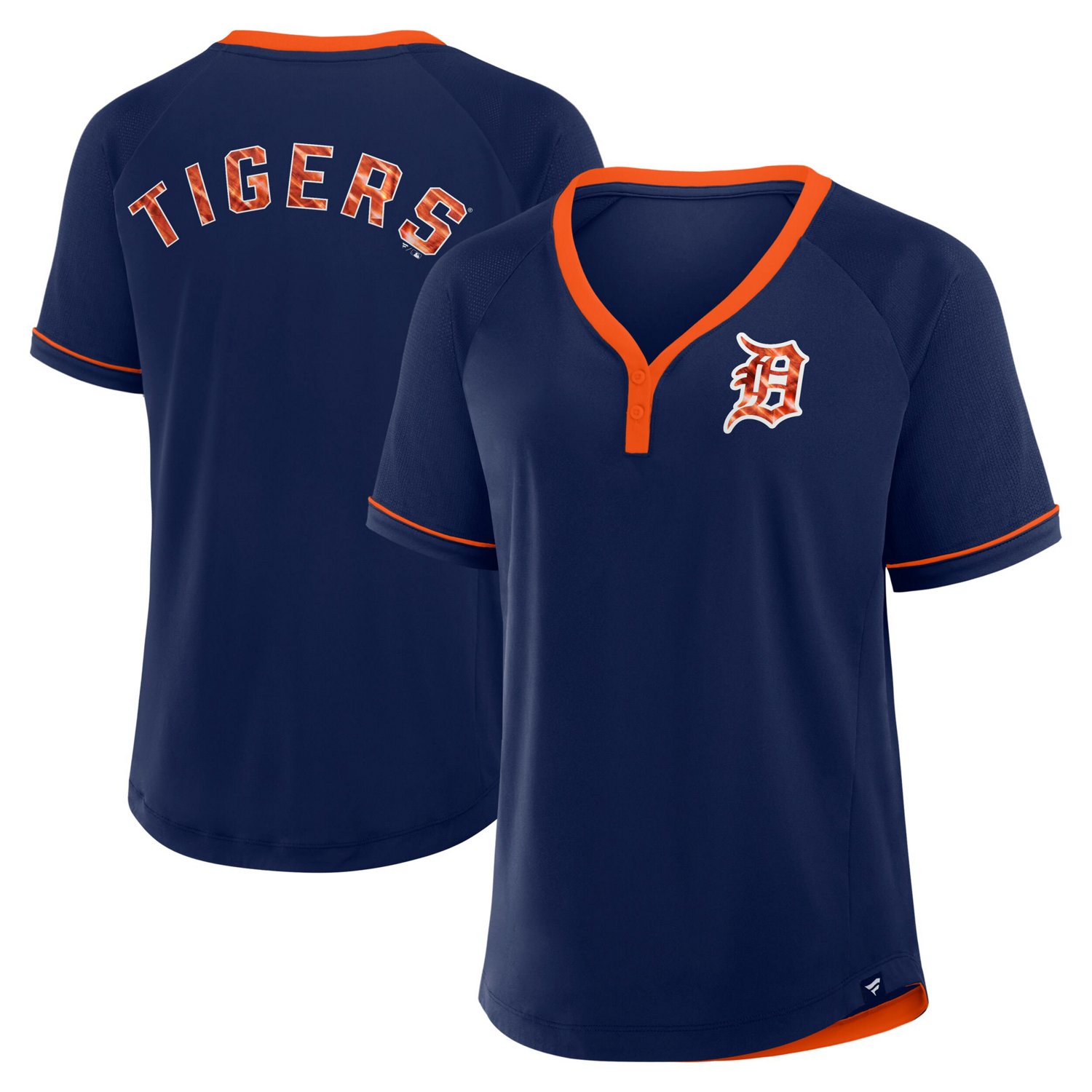 Fanatics Detroit Tigers Cooperstown Collection League Diva V-Neck T-Shirt
