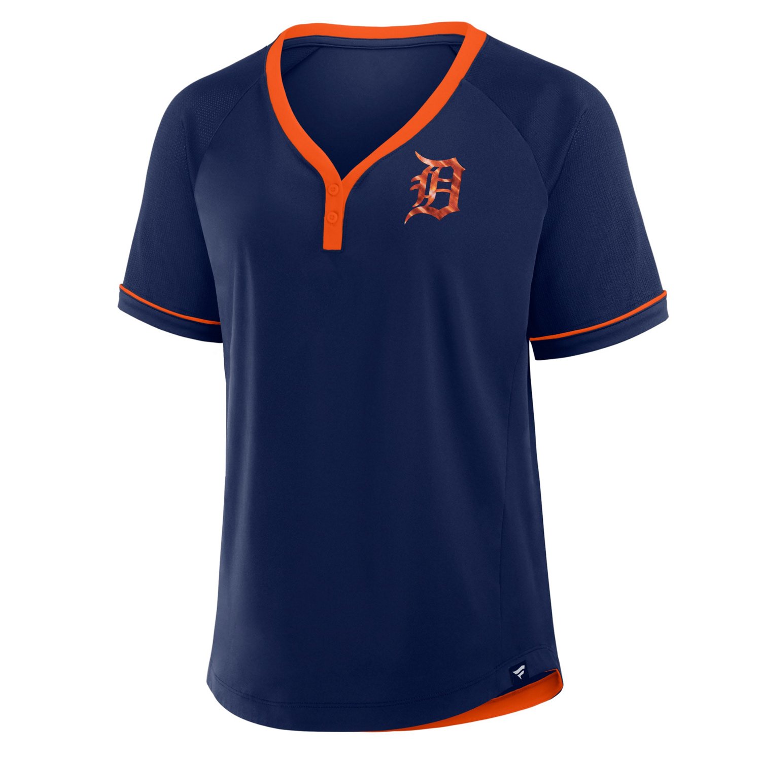Fanatics Detroit Tigers League Diva Star Raglan V-Neck T-Shirt - view number 2
