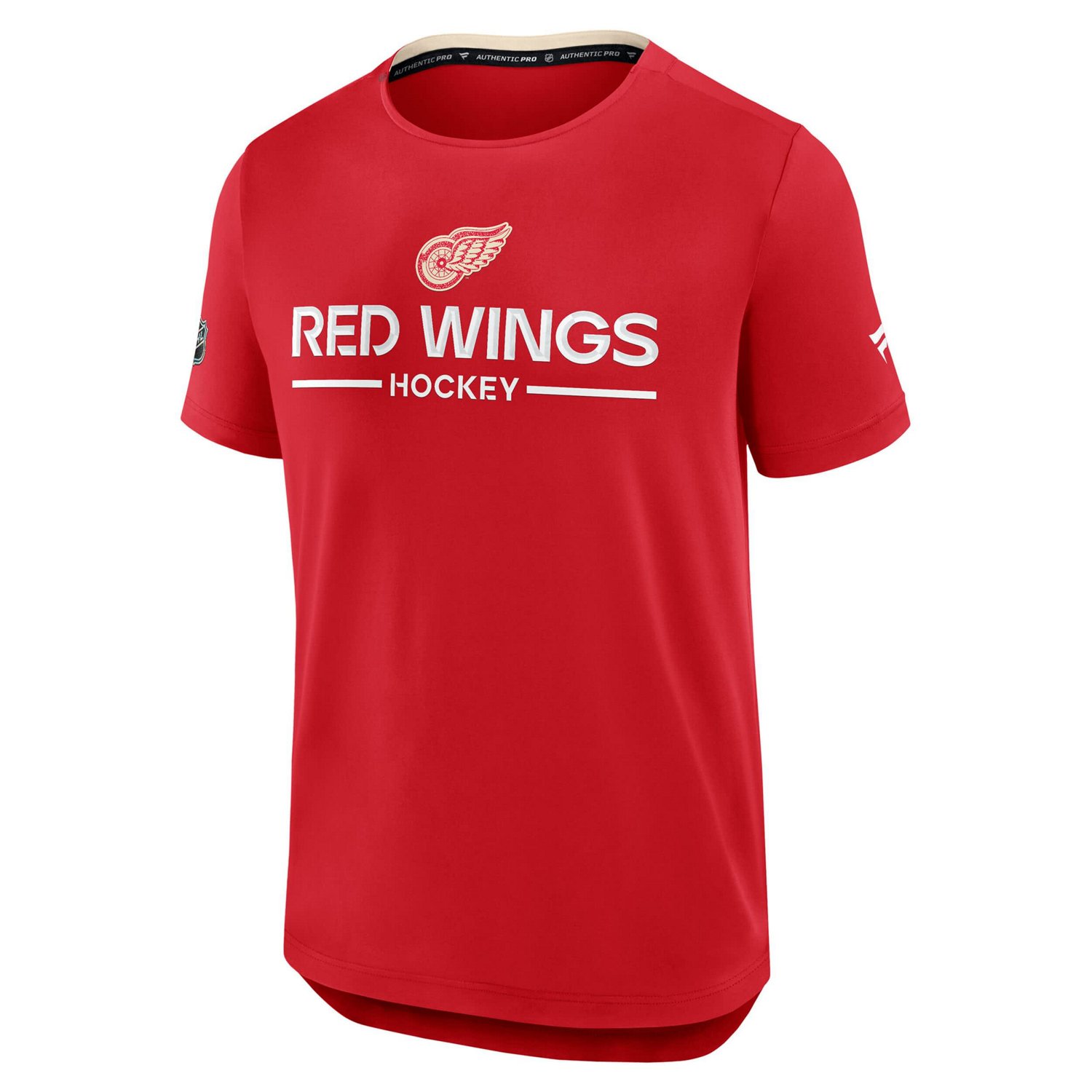Fanatics Detroit Wings Authentic Pro Centennial Rink Tech T-Shirt - view number 4