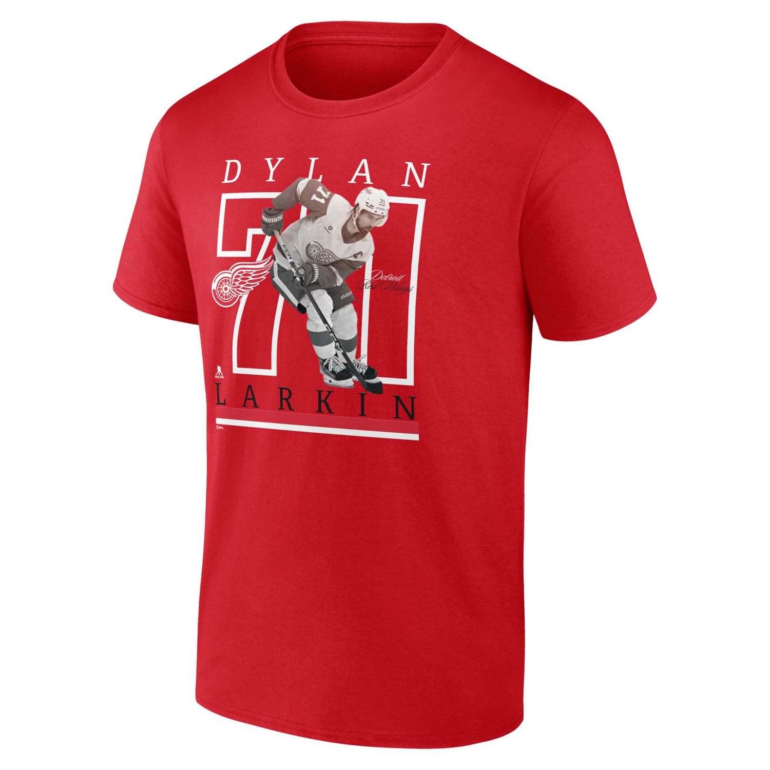 Fanatics Dylan Larkin Athletic Detroit Wings Player T-Shirt - view number 2