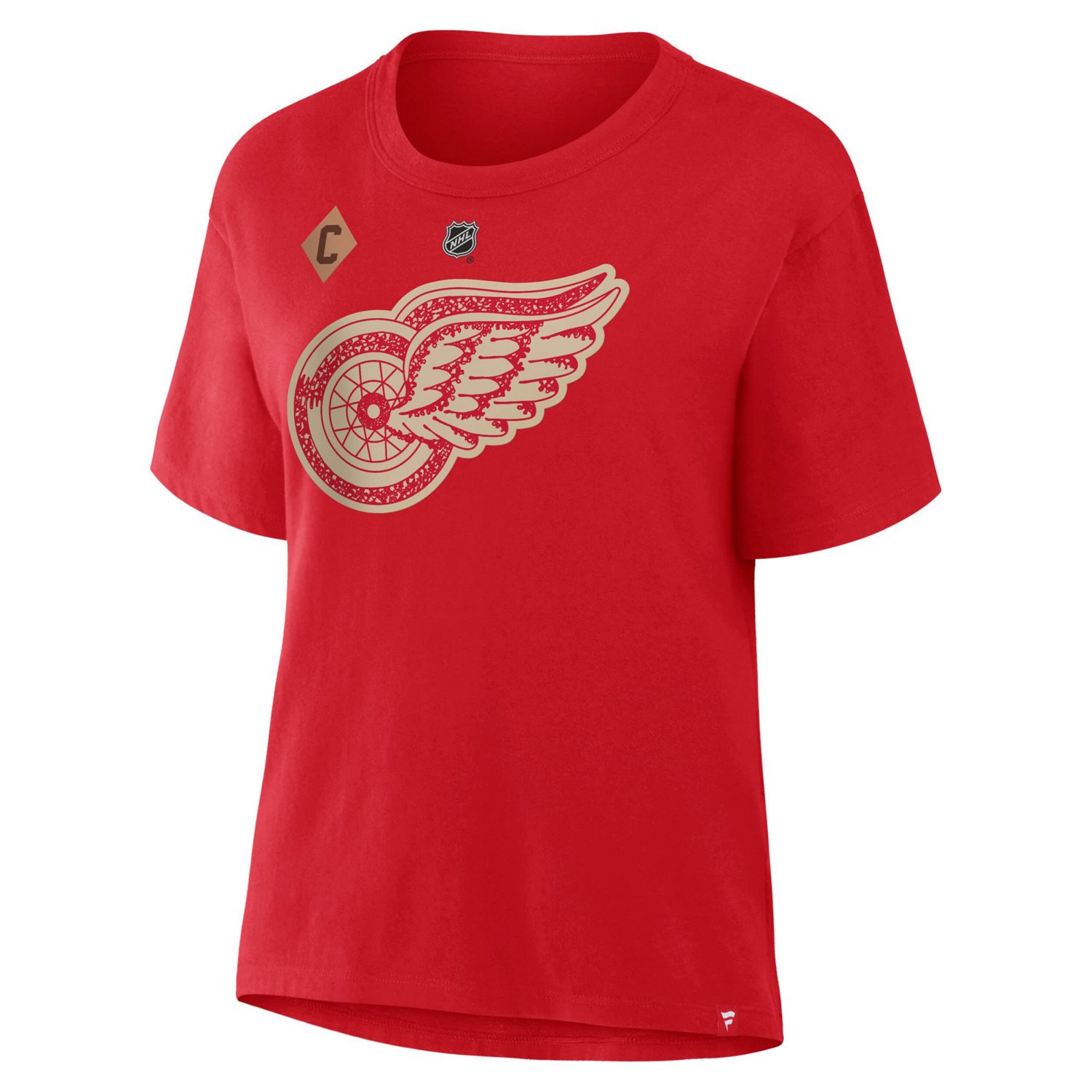 Fanatics Dylan Larkin Detroit Wings Authentic Stack Name  Number T-Shirt - view number 2