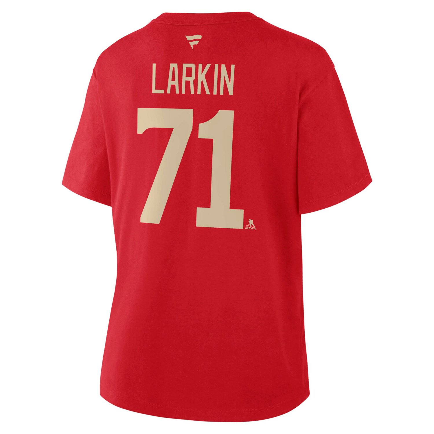 Fanatics Dylan Larkin Detroit Wings Authentic Stack Name  Number T-Shirt - view number 3