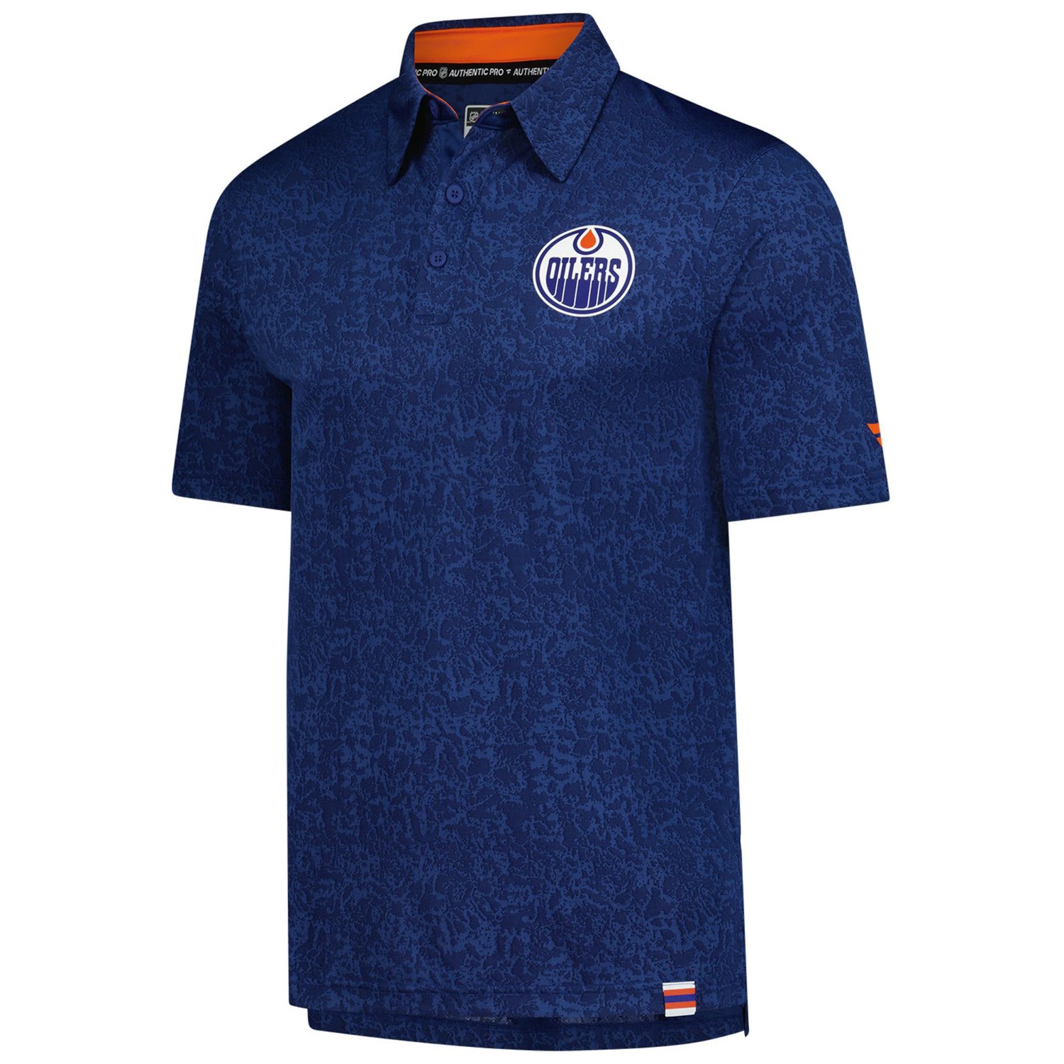 Fanatics Edmonton Oilers Jacquard Polo                                                                                           - view number 2