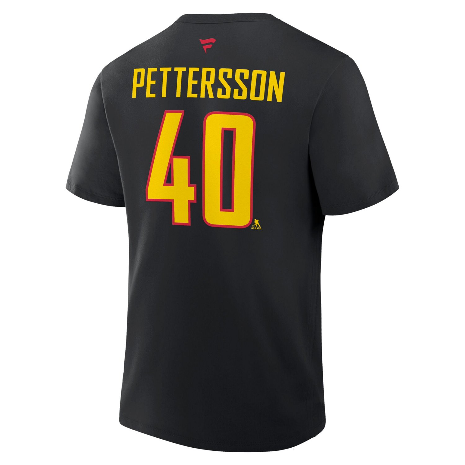 Fanatics Elias Pettersson Vancouver Canucks Authentic Stack Name  Number T-Shirt - view number 3