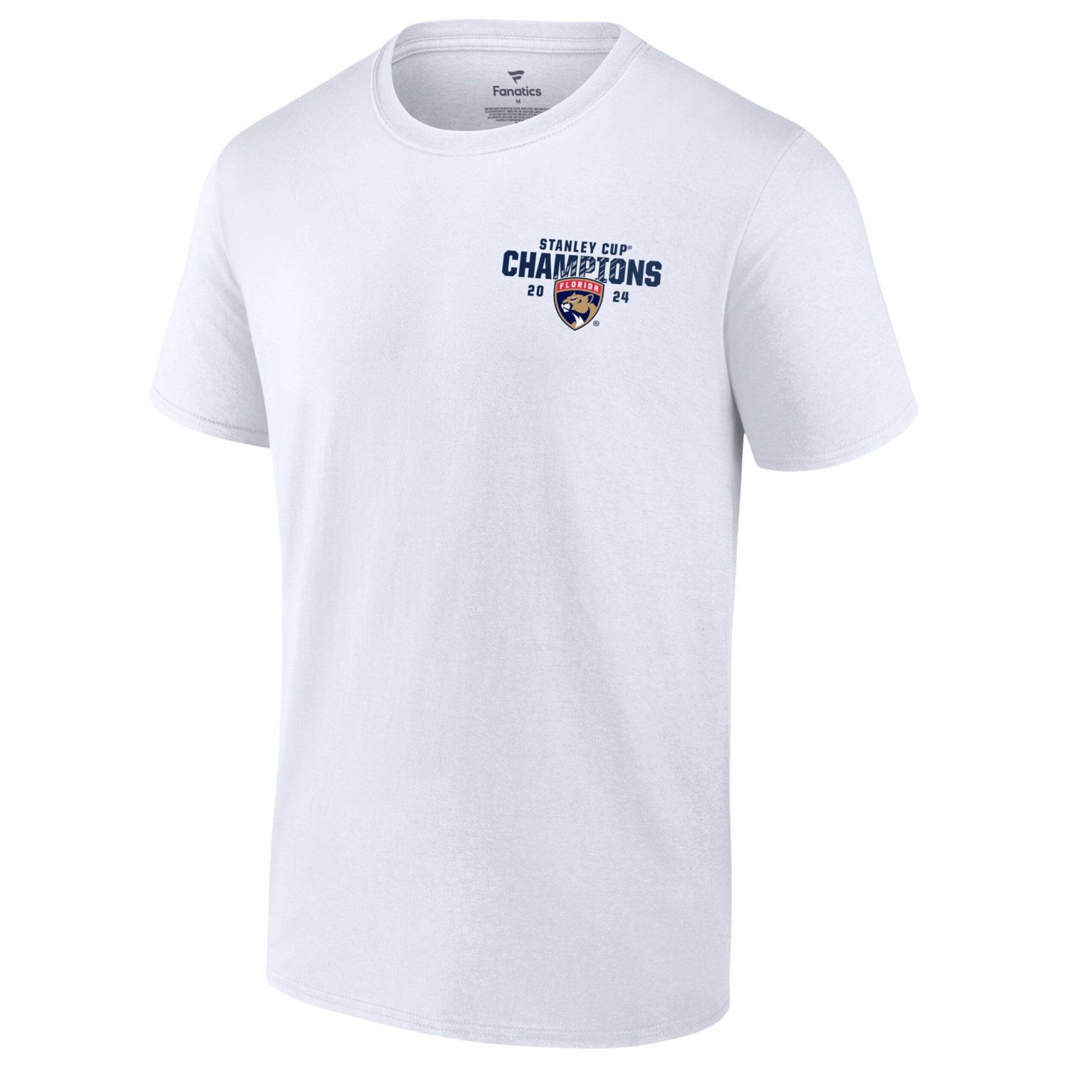 Fanatics Florida Panthers 2024 Stanley Cup Champions Jersey Roster T-Shirt - view number 2