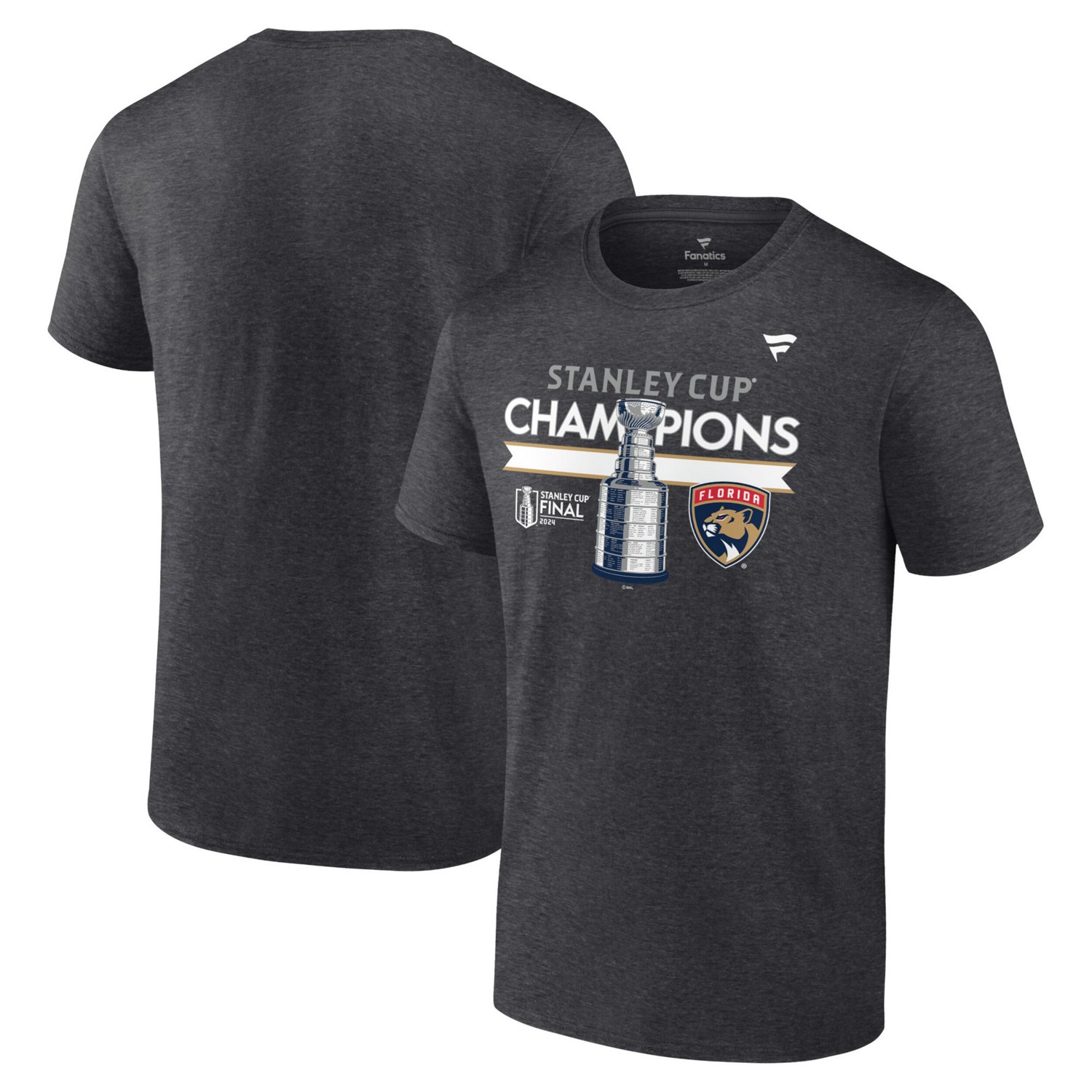 Fanatics Florida Panthers 2024 Stanley Cup Champions Locker Room Big  Tall T-Shirt