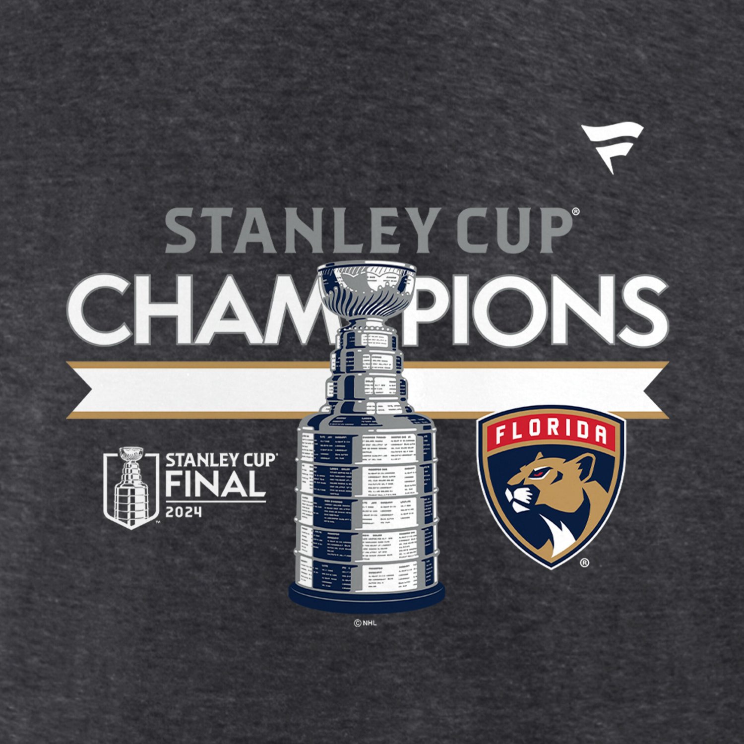 Fanatics Florida Panthers 2024 Stanley Cup Champions Locker Room Big  Tall T-Shirt - view number 4