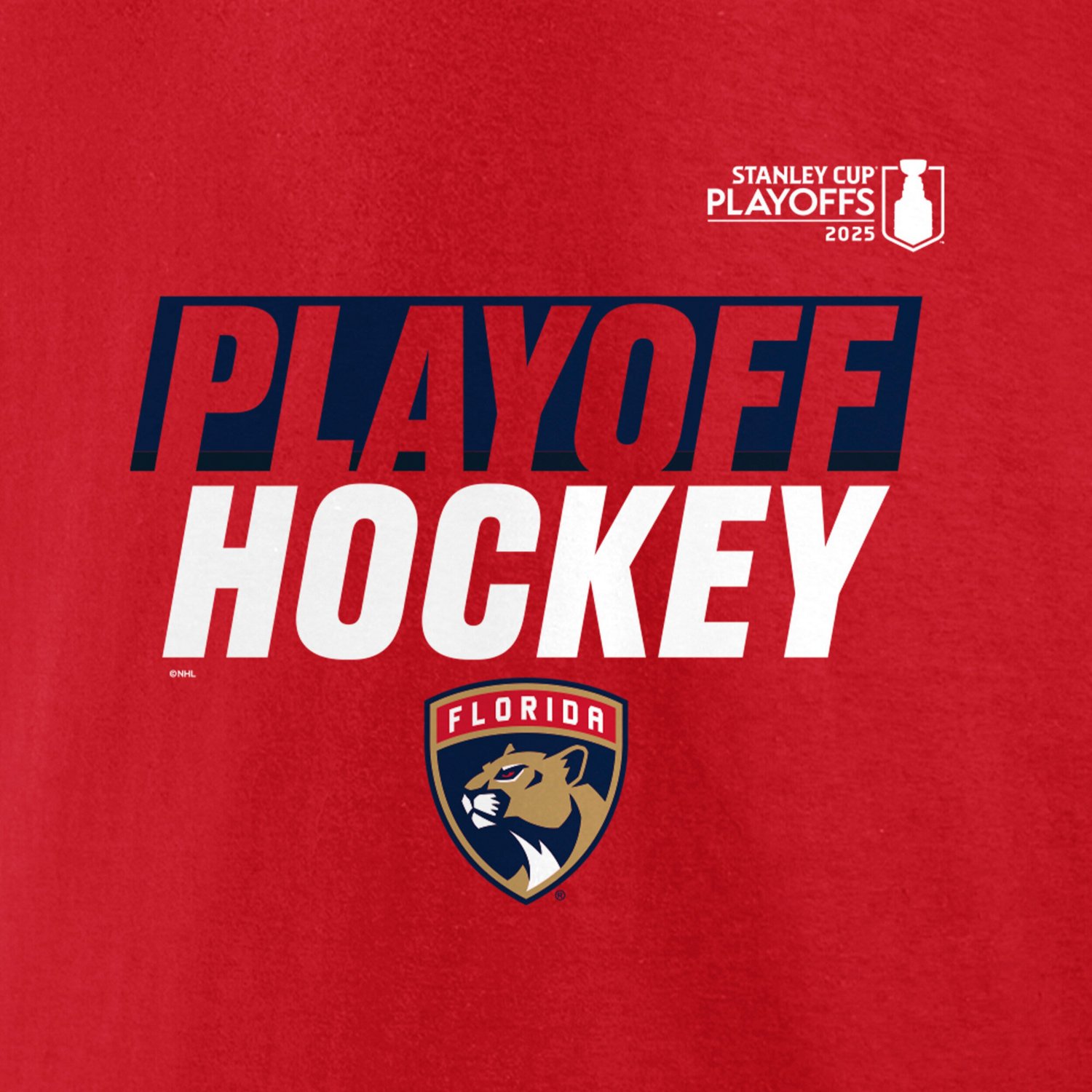 Fanatics Florida Panthers 2025 Stanley Cup Playoffs Breakout T-Shirt - view number 4