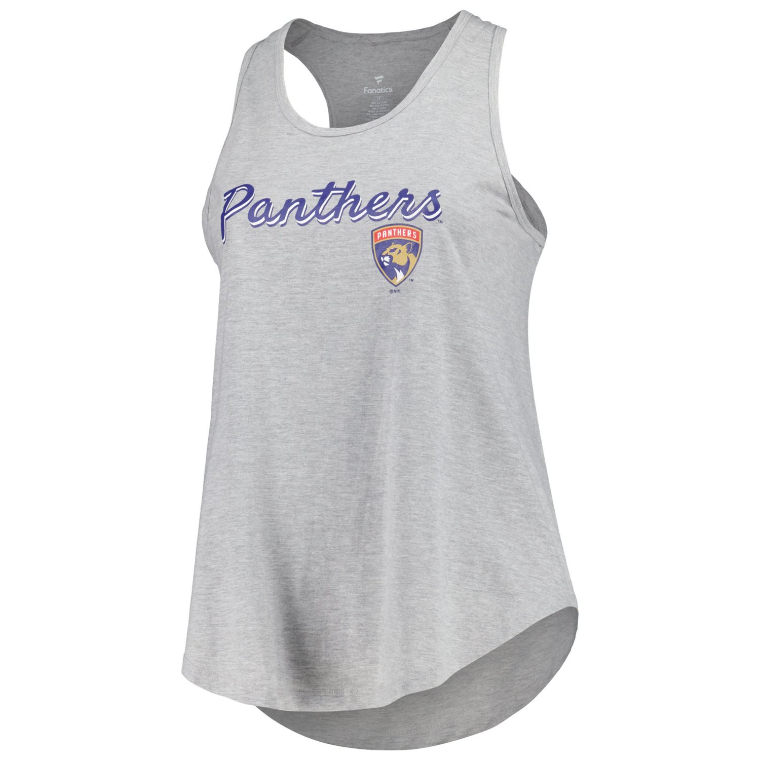 Fanatics Florida Panthers Plus Racerback Tank Top