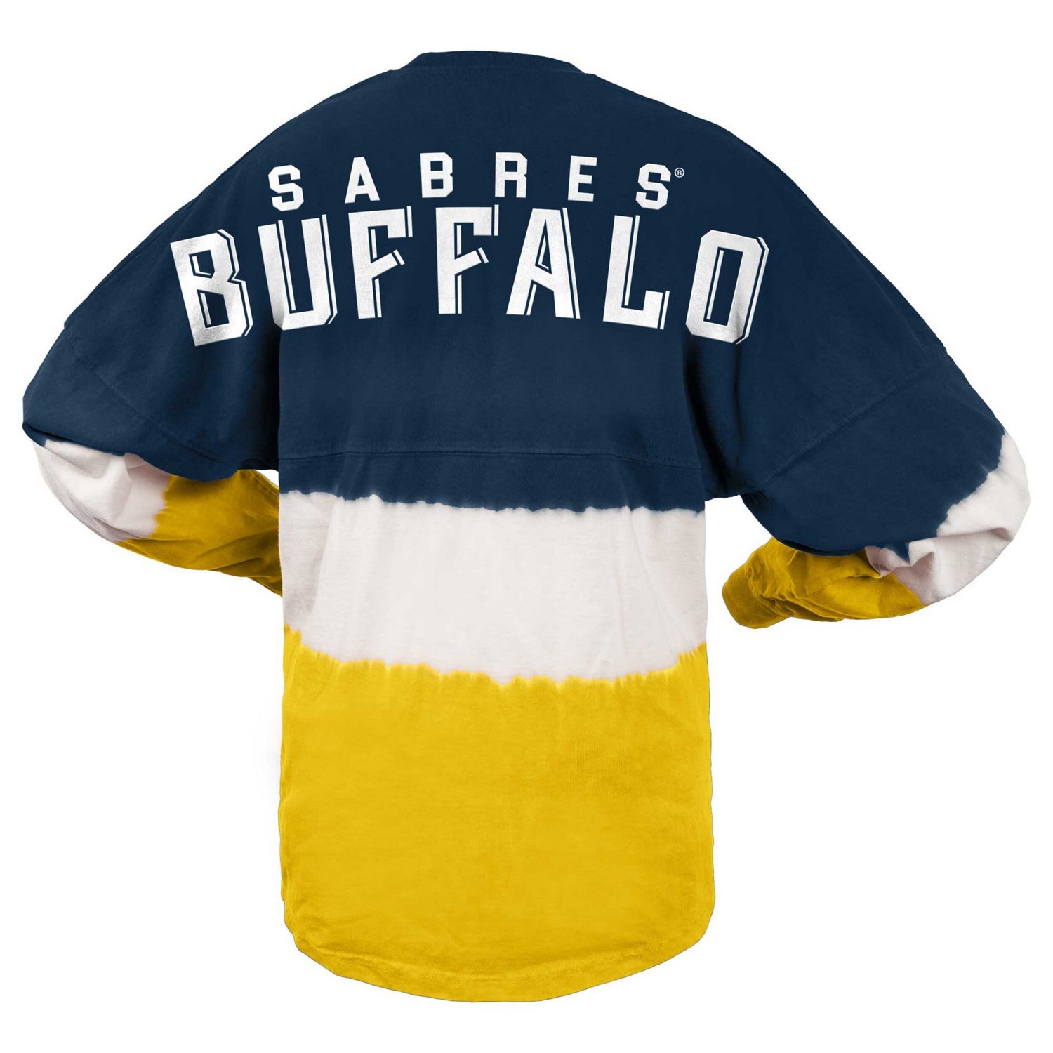Fanatics Gold Buffalo Sabres Ombre Long Sleeve T-Shirt                                                                           - view number 3