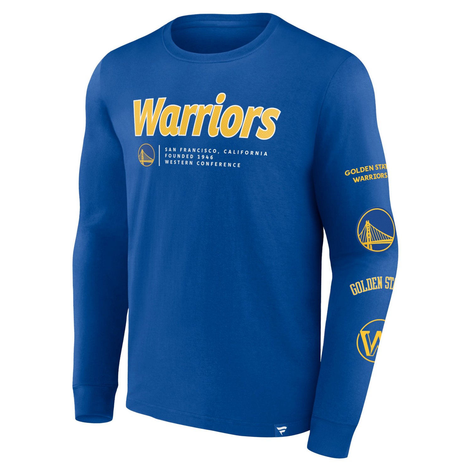 Fanatics Golden State Warriors Baseline Long Sleeve T-Shirt - view number 2