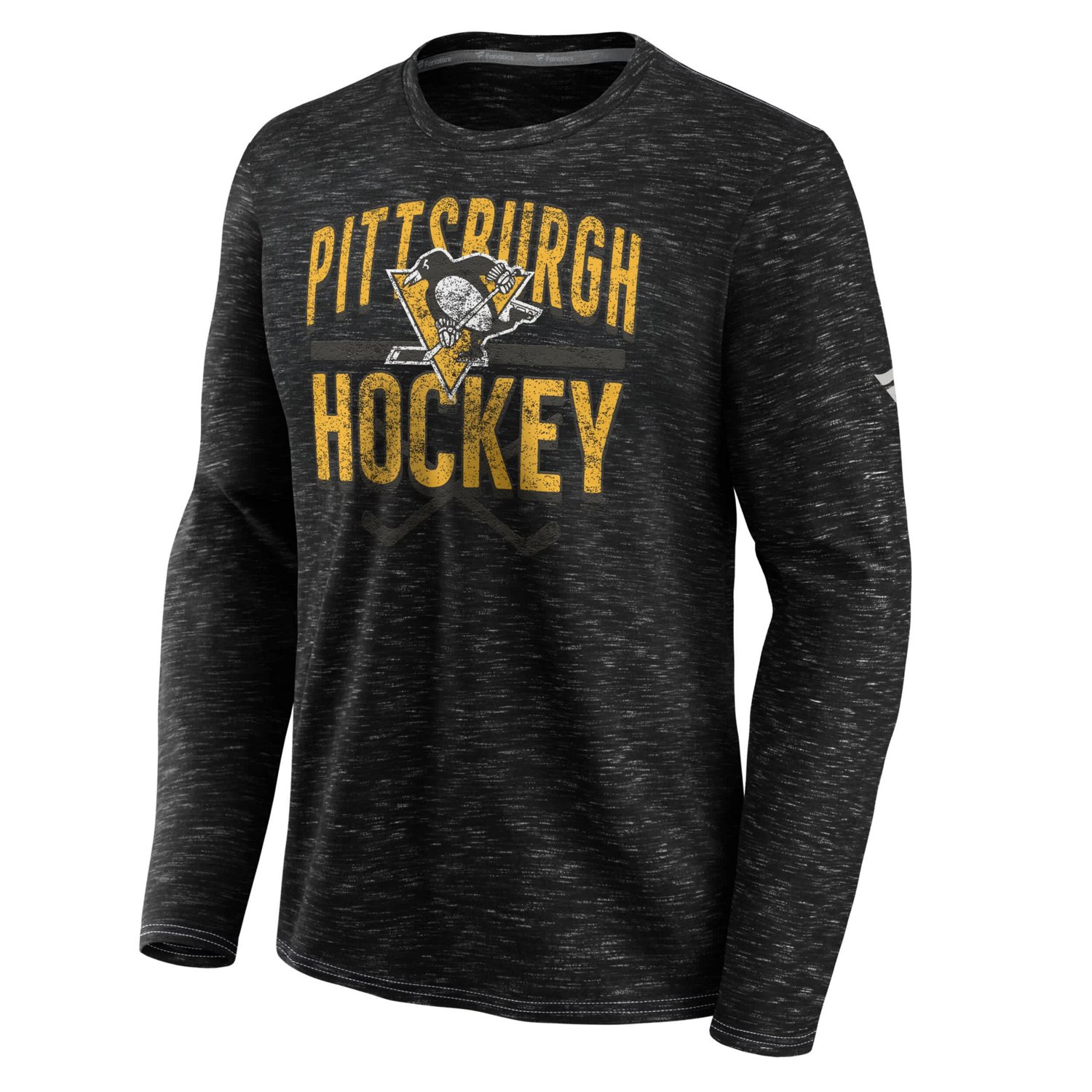 Fanatics Gray Pittsburgh Penguins Iced Out Long Sleeve T-Shirt - view number 2