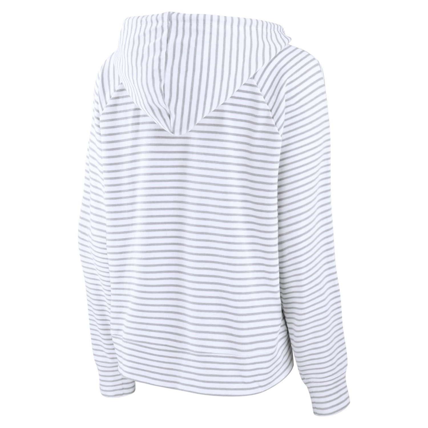 Fanatics /Gray Tennessee Volunteers Arch Logo Striped Notch Neck Pullover Hoodie                                                 - view number 3