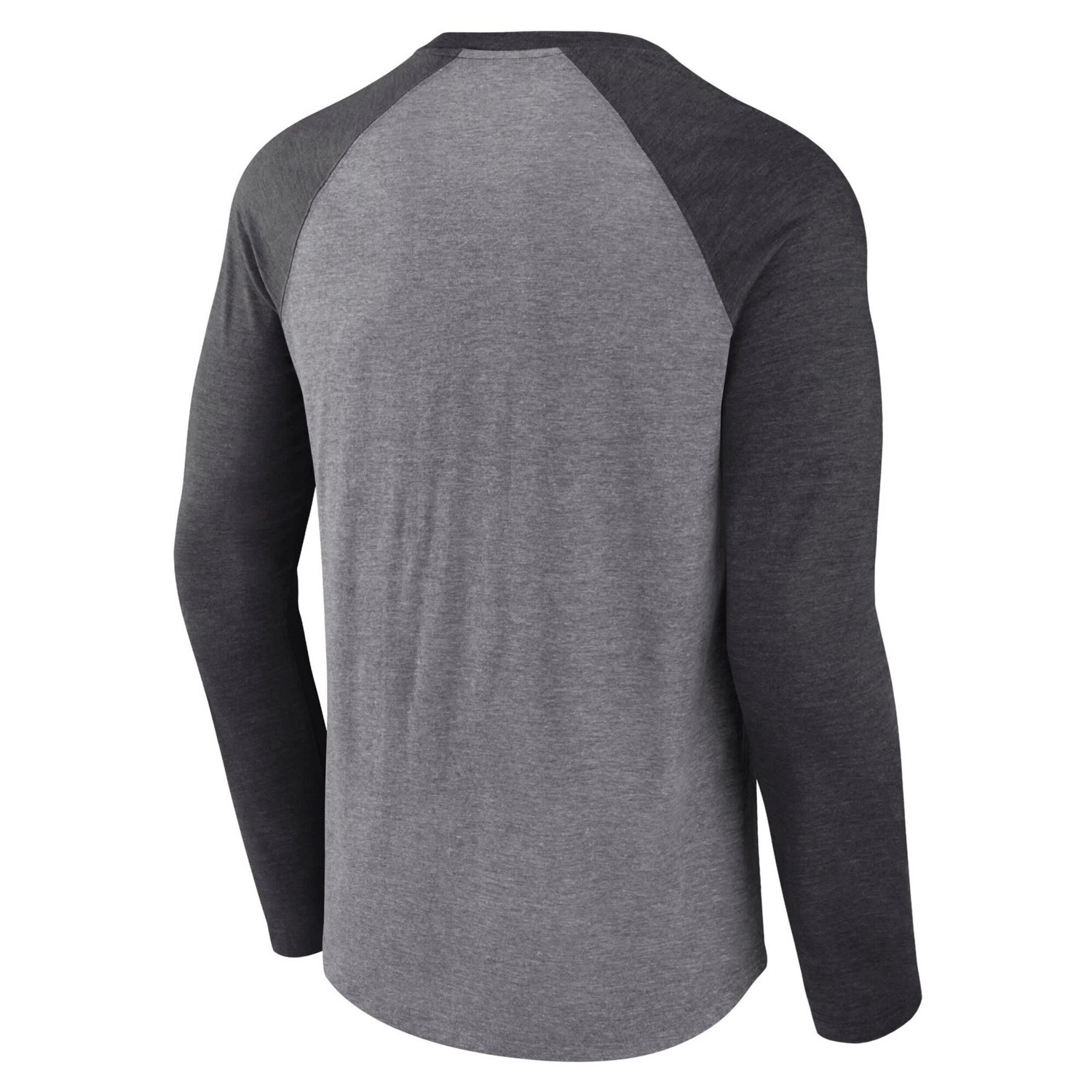 Fanatics Heather Charcoal Oregon State Beavers Heritage Banner Year Tri-Blend Long Sleeve T-Shirt - view number 3