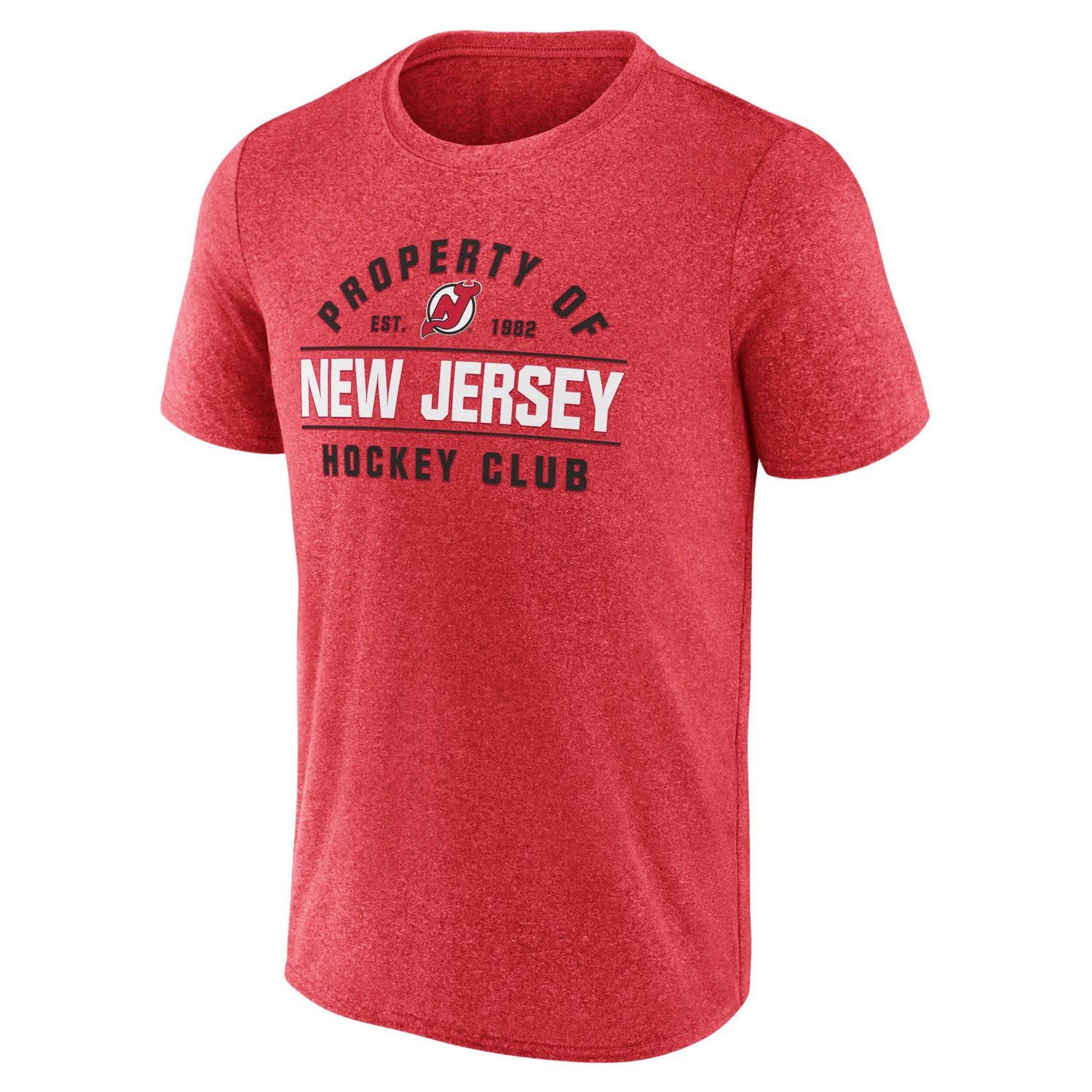 Fanatics Heather New Jersey Devils Property Of T-Shirt - view number 2