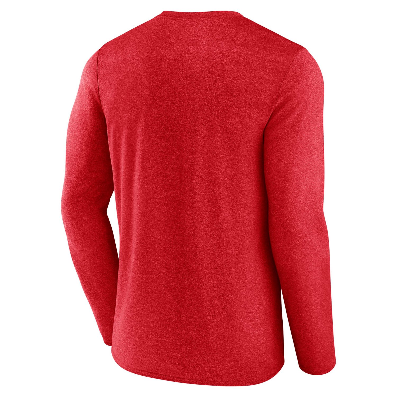 Fanatics Heather New Jersey Devils Transition Long Sleeve T-Shirt - view number 3