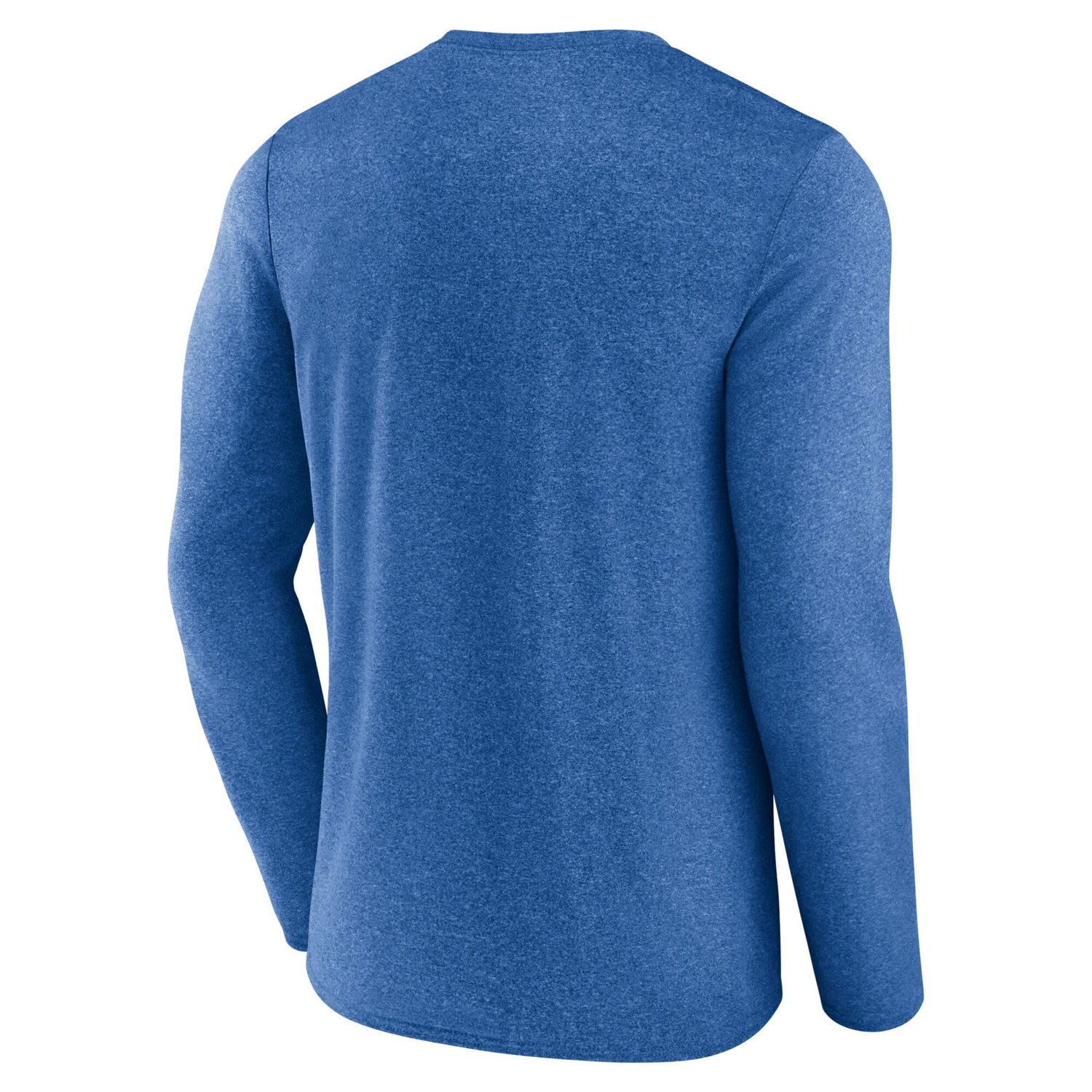 Fanatics Heather Tampa Bay Lightning Sweep Iconic Synthetic Long Sleeve T-Shirt                                                  - view number 3