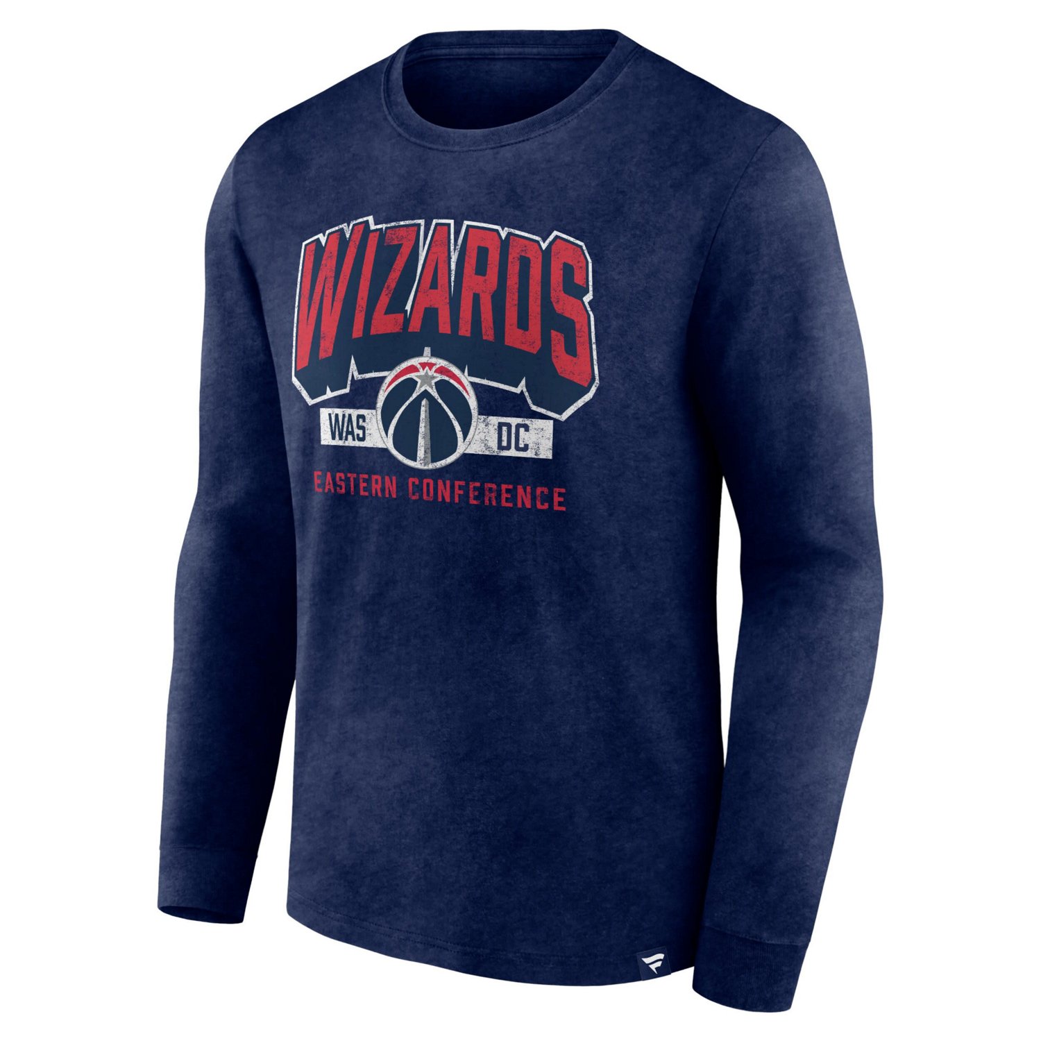 Fanatics Heather Washington Wizards Front Court Press Snow Wash Long Sleeve T-Shirt - view number 2