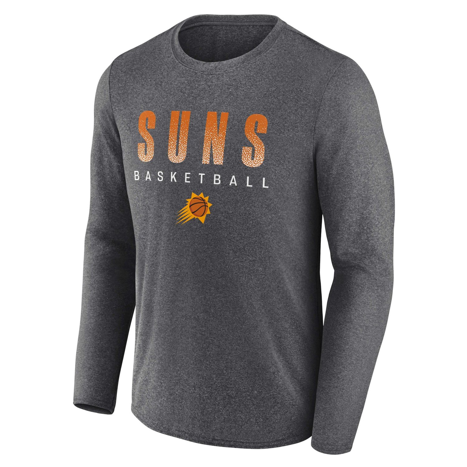 Fanatics Heathered Charcoal Phoenix Suns Where Legends Play Iconic Practice Long Sleeve T-Shirt - view number 2