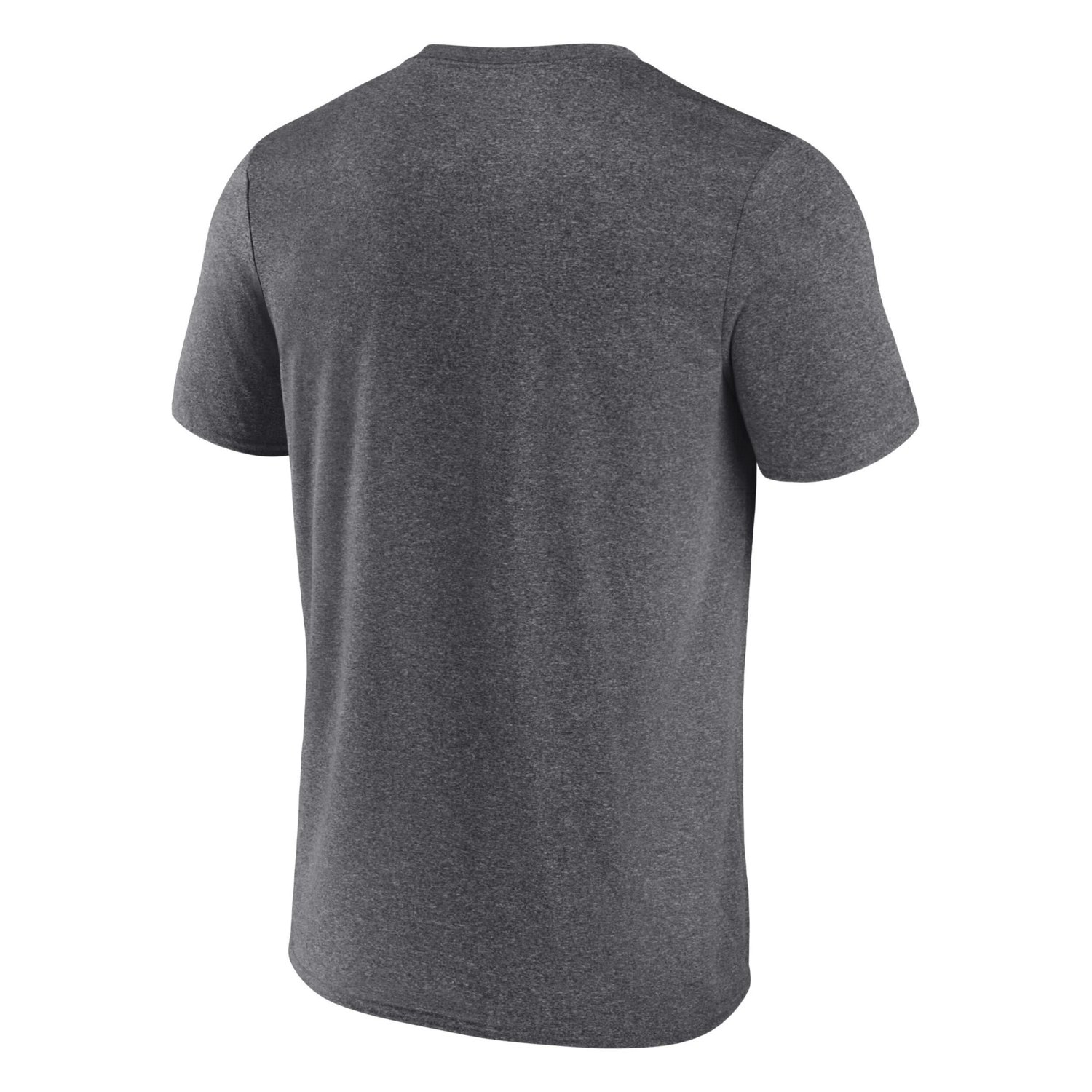 Fanatics Heathered Charcoal Pittsburgh Penguins Prodigy Performance T-Shirt                                                      - view number 3