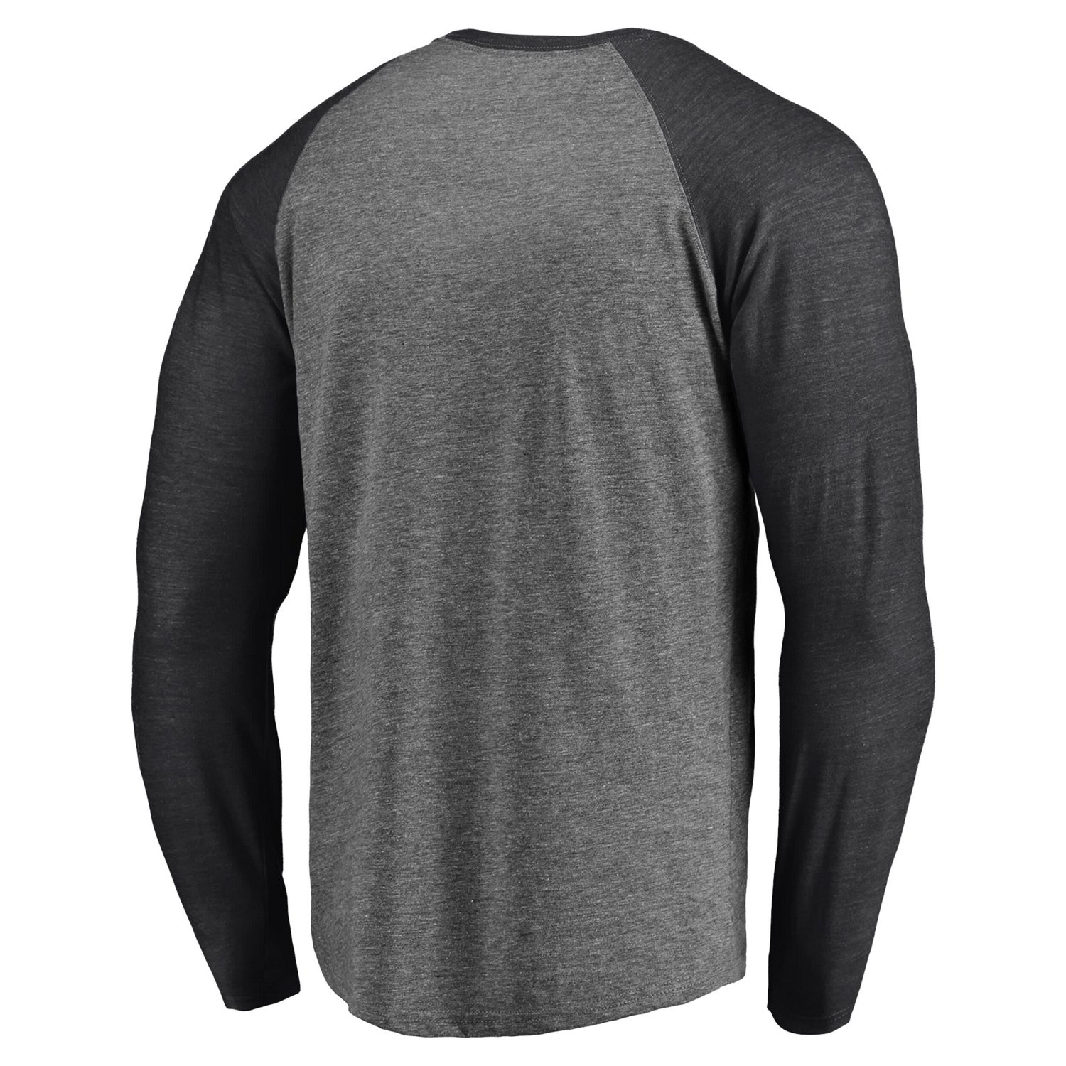 Fanatics Heathered Gray New York City FC 2021 MLS Cup Champions Locker Room Raglan Long Sleeve T-Shirt