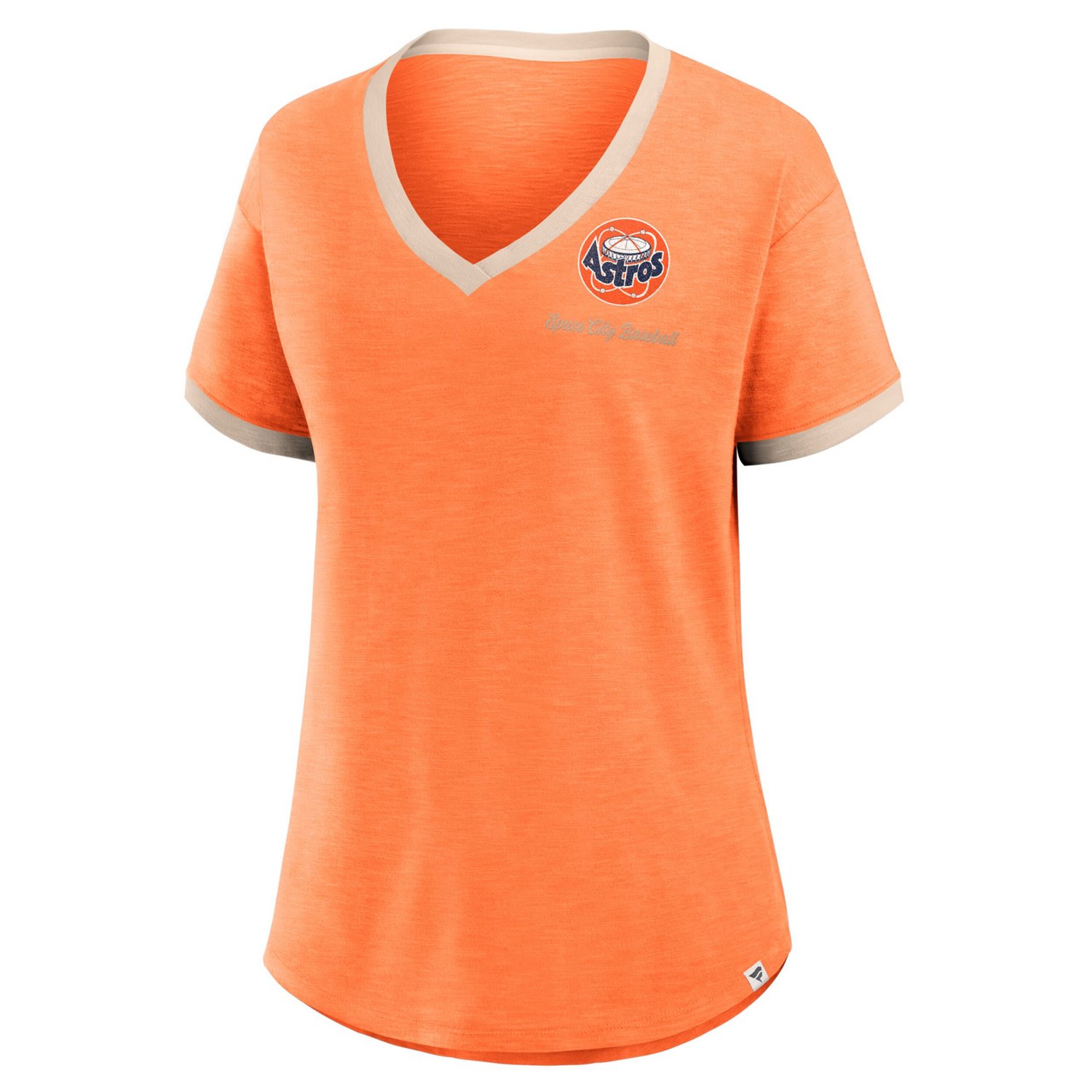 Fanatics Houston Astros Binge Worthy Stadium Slub V-Neck T-Shirt                                                                 - view number 2
