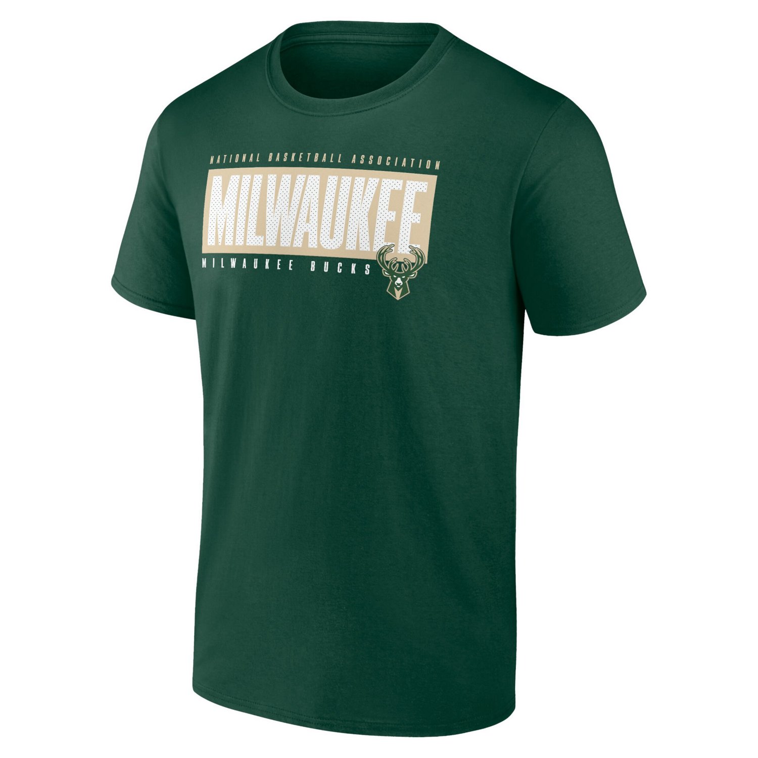 Fanatics Hunter Milwaukee Bucks Box Out T-Shirt - view number 2