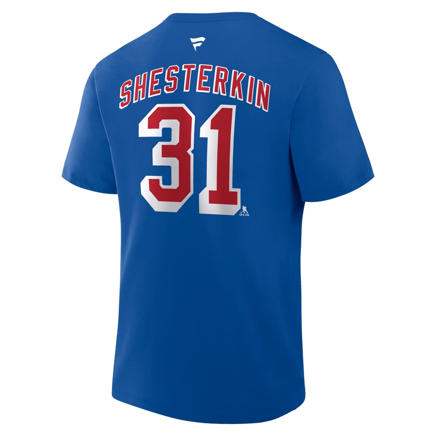 Fanatics Igor Shesterkin New York Rangers Authentic Stack Name  Number T-Shirt - view number 2
