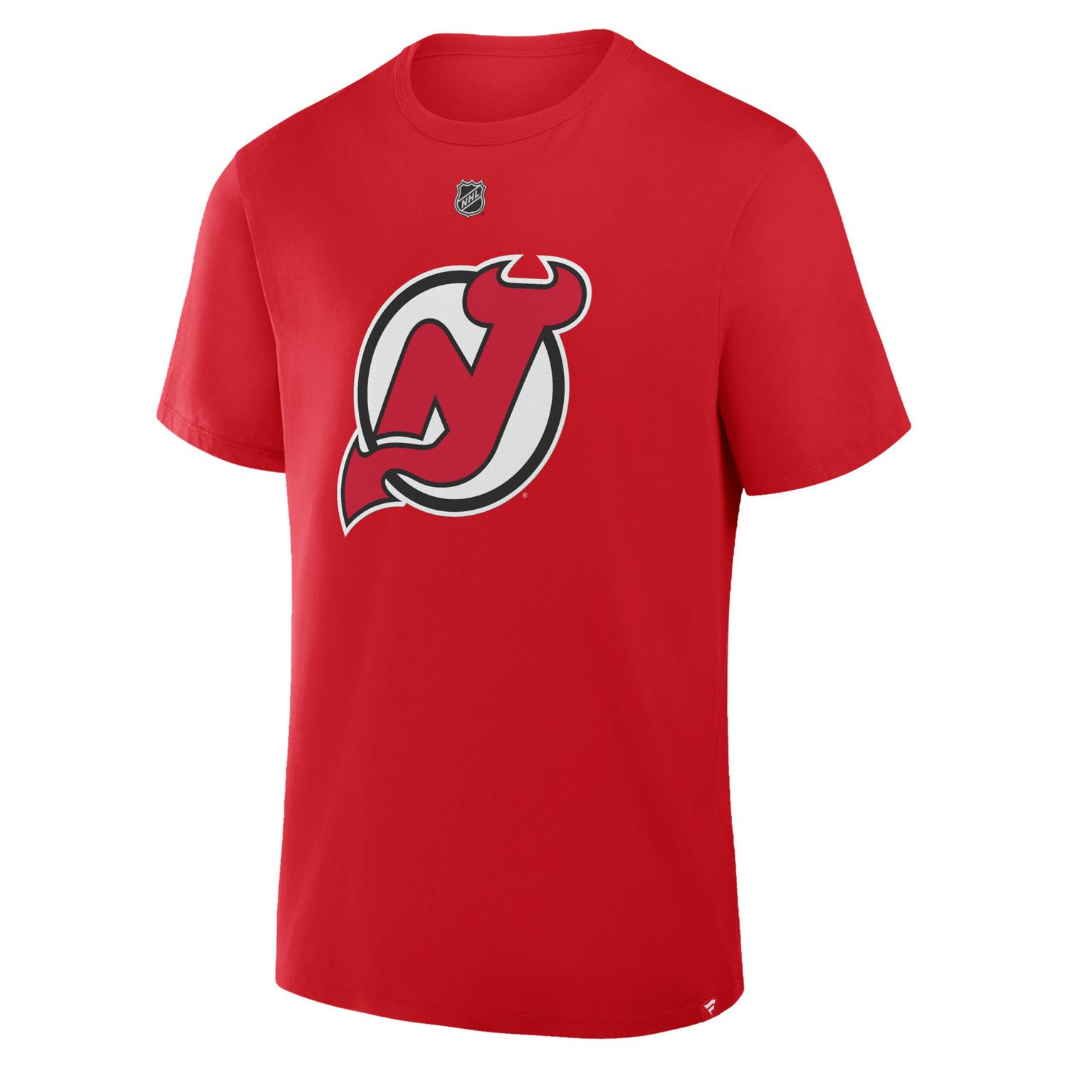 Fanatics Jack Hughes New Jersey Devils Authentic Stack Name  Number T-Shirt - view number 2
