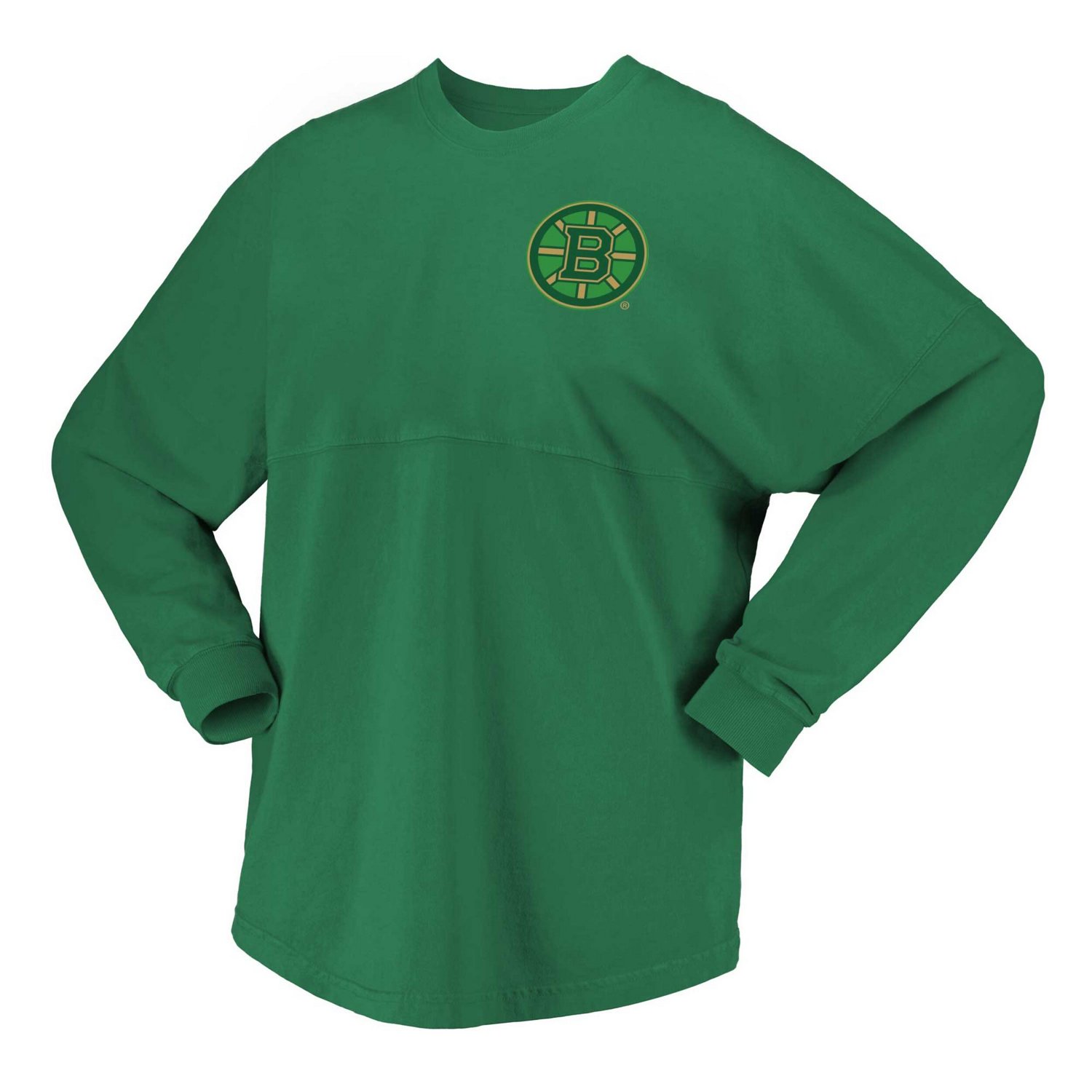 Fanatics Kelly Boston Bruins St Patrick's Day Spirit Jersey T-Shirt                                                              - view number 2