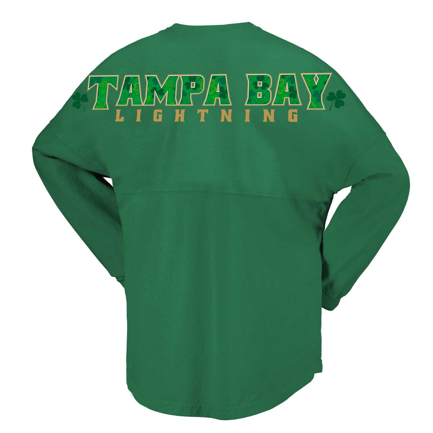 Fanatics Kelly Tampa Bay Lightning St Patrick's Day Spirit Jersey T-Shirt - view number 3