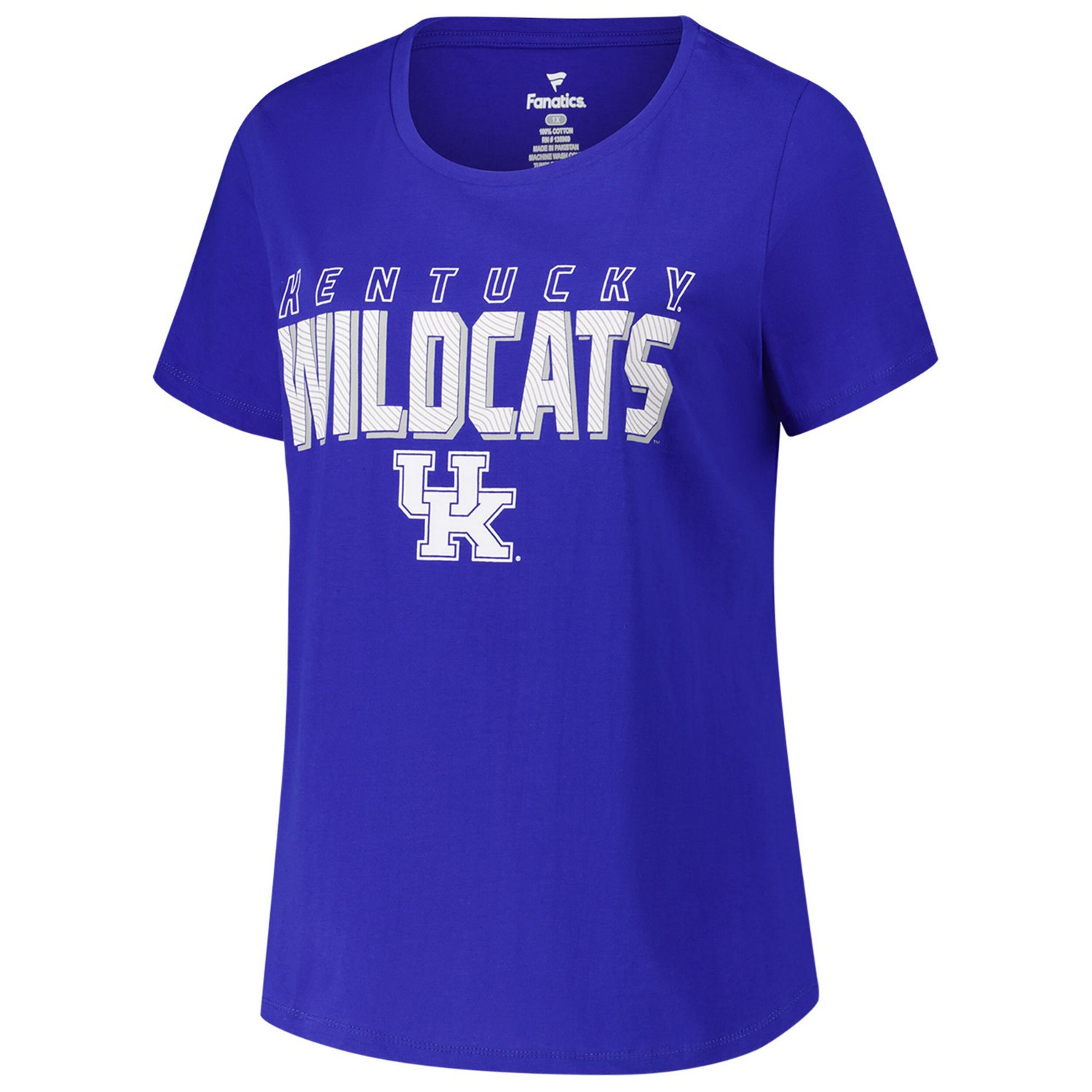 Fanatics Kentucky Wildcats Plus Size Lean Scoop Neck T-Shirt - view number 2
