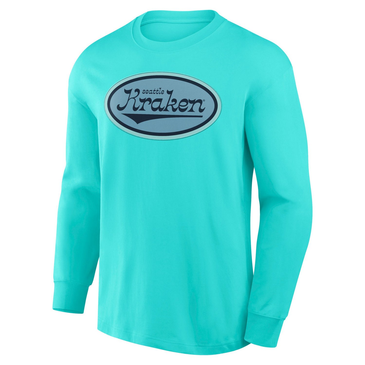 Fanatics Light Seattle Kraken Rewind Long Sleeve T-Shirt - view number 2