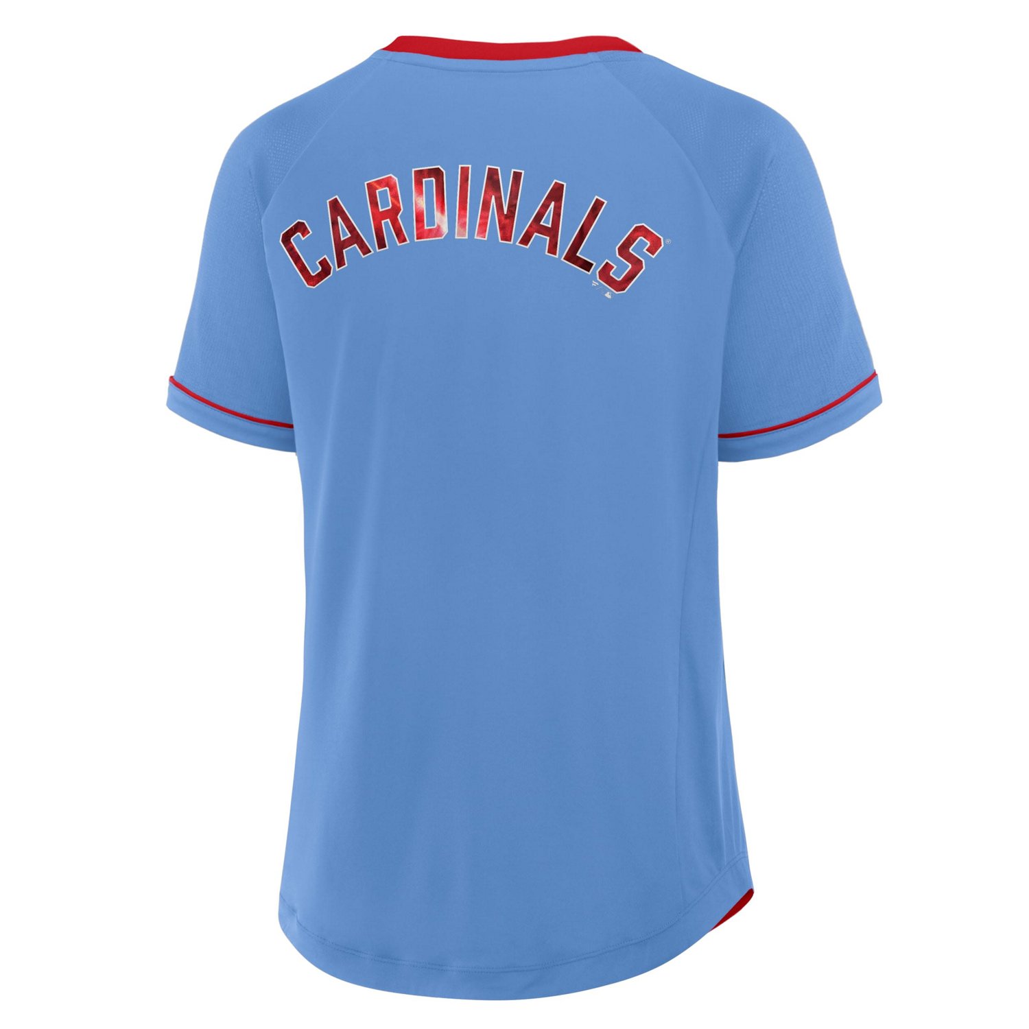 Fanatics Light St Louis Cardinals Cooperstown Collection League Diva V-Neck T-Shirt - view number 3