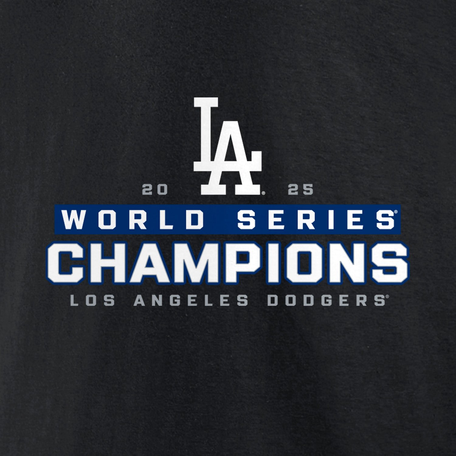 Fanatics Los Angeles Dodgers 2025 World Series Champions Signature Roster V-Neck T-Shirt - view number 4