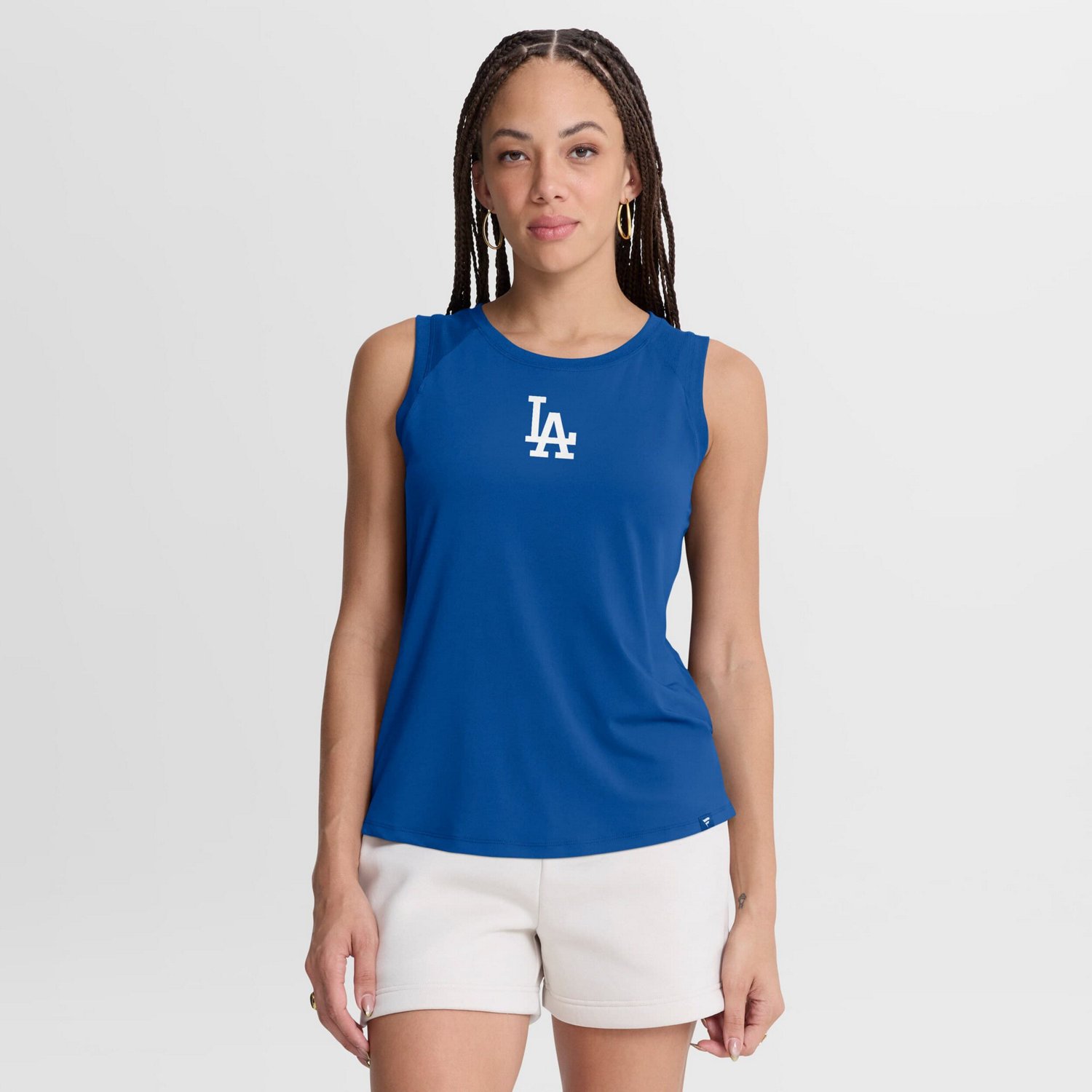 Fanatics Los Angeles Dodgers Draped Mesh Back Performance Tank Top