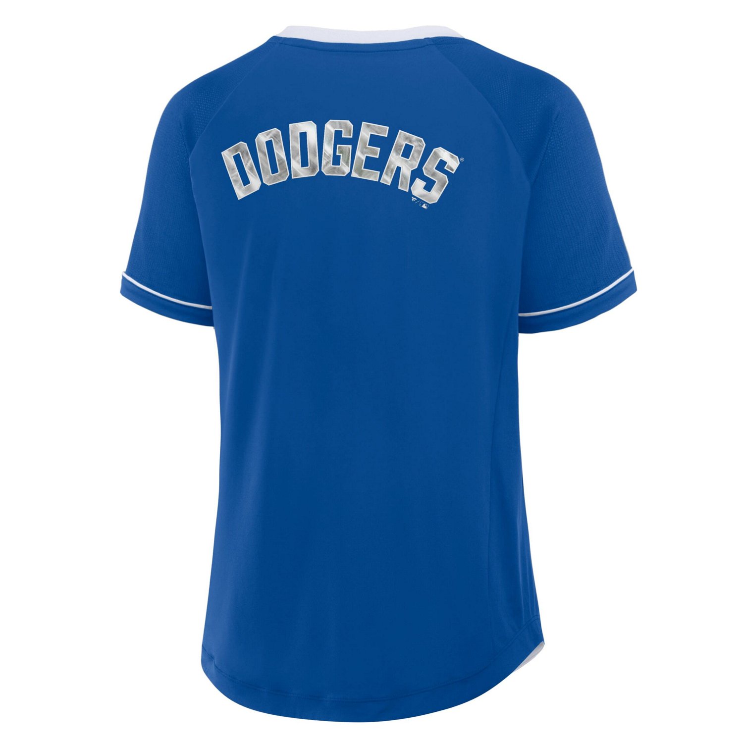 Fanatics Los Angeles Dodgers League Diva Star Raglan V-Neck T-Shirt - view number 3